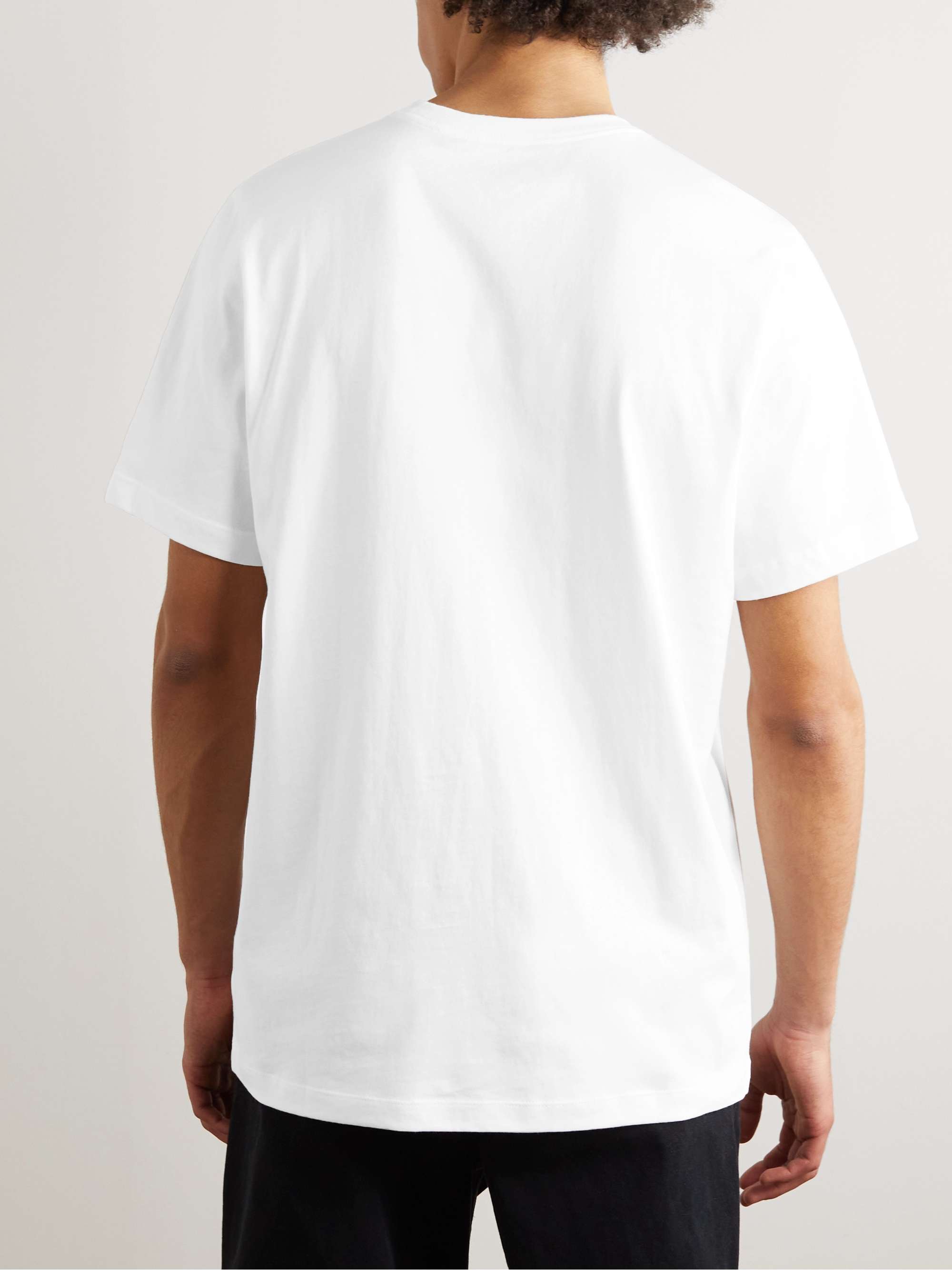 NIKE Sportswear Futura Logo-Print Cotton-Jersey T-Shirt for Men | MR PORTER