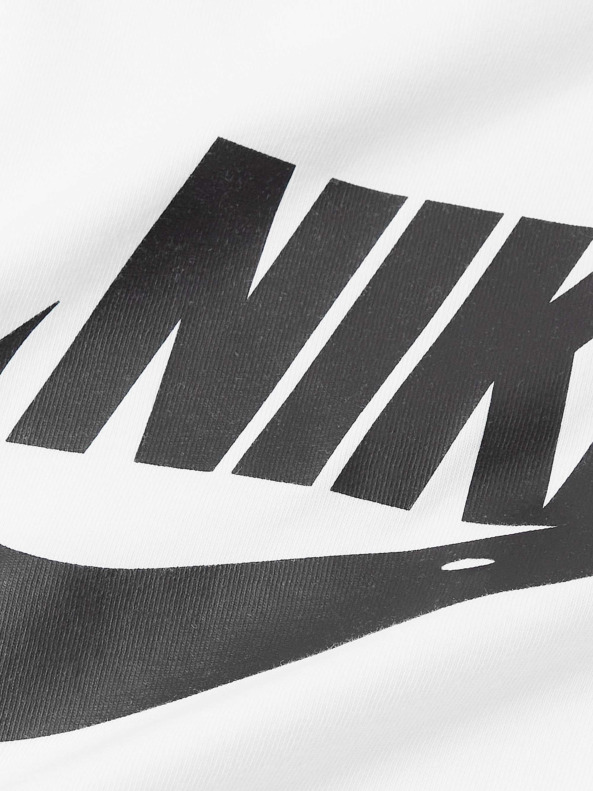 NIKE Sportswear Futura Logo-Print Cotton-Jersey T-Shirt