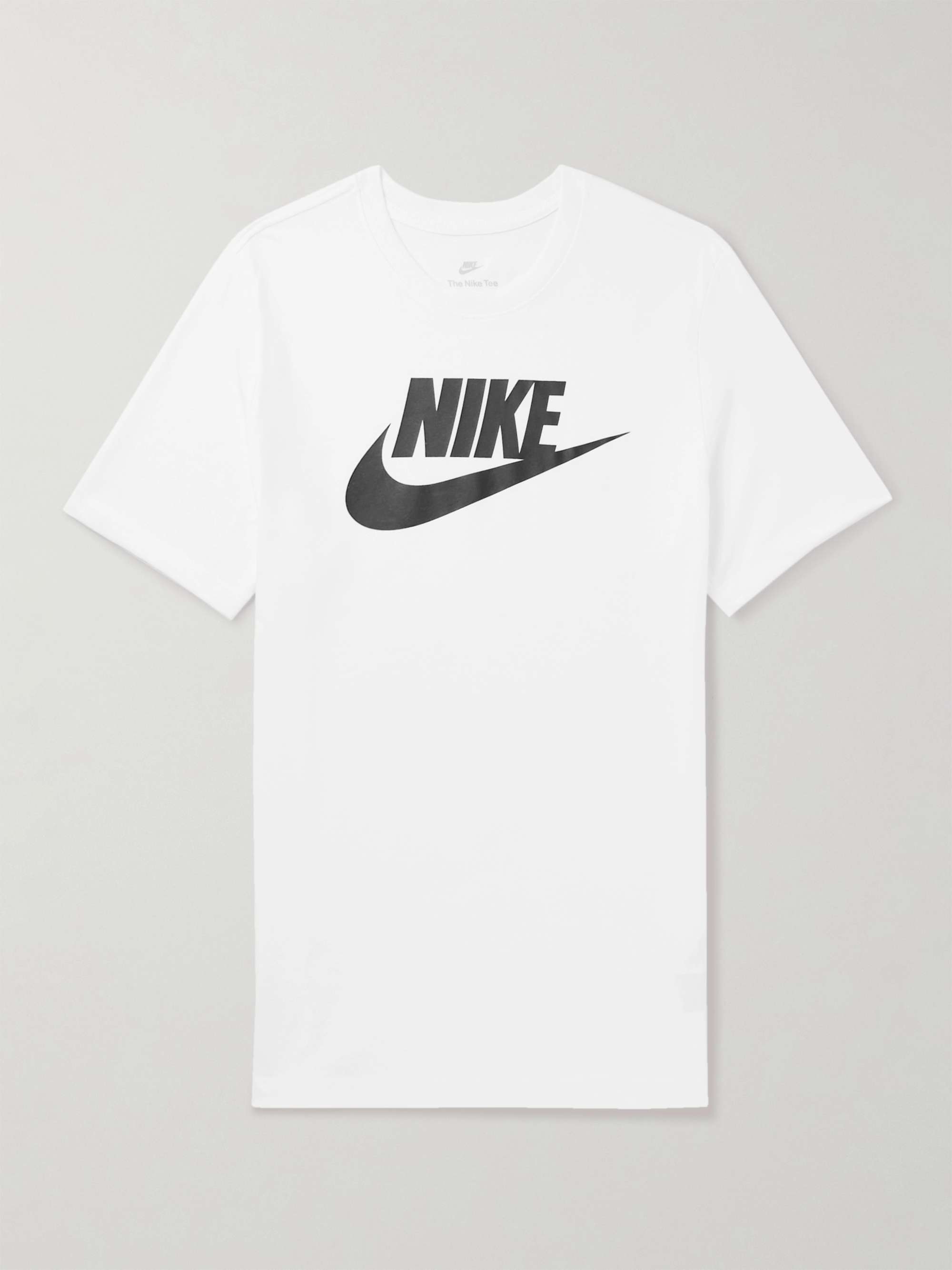 NIKE Sportswear Futura Logo-Print Cotton-Jersey T-Shirt for Men | MR PORTER