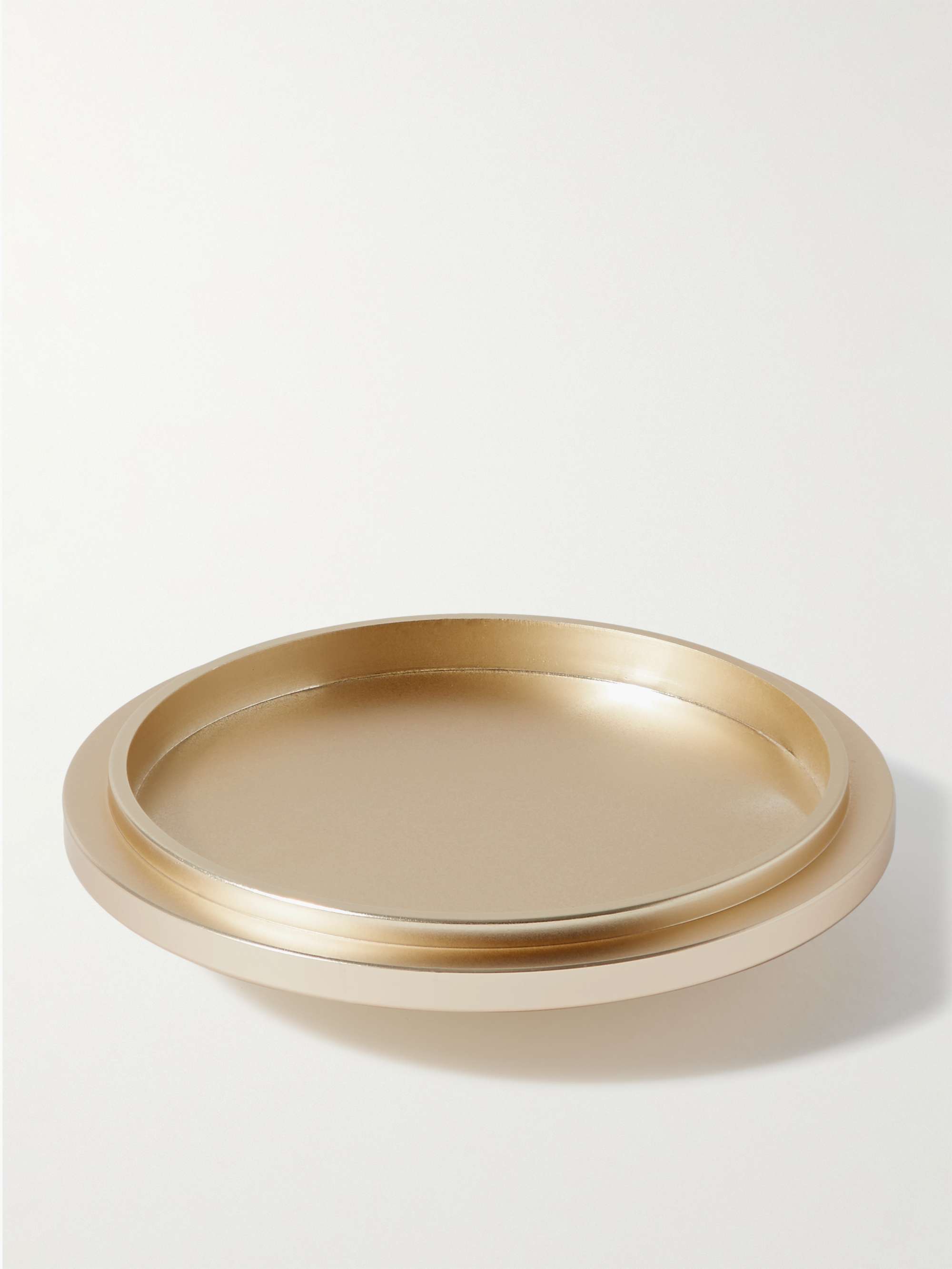 ASSOULINE Gold-Tone Candle Lid