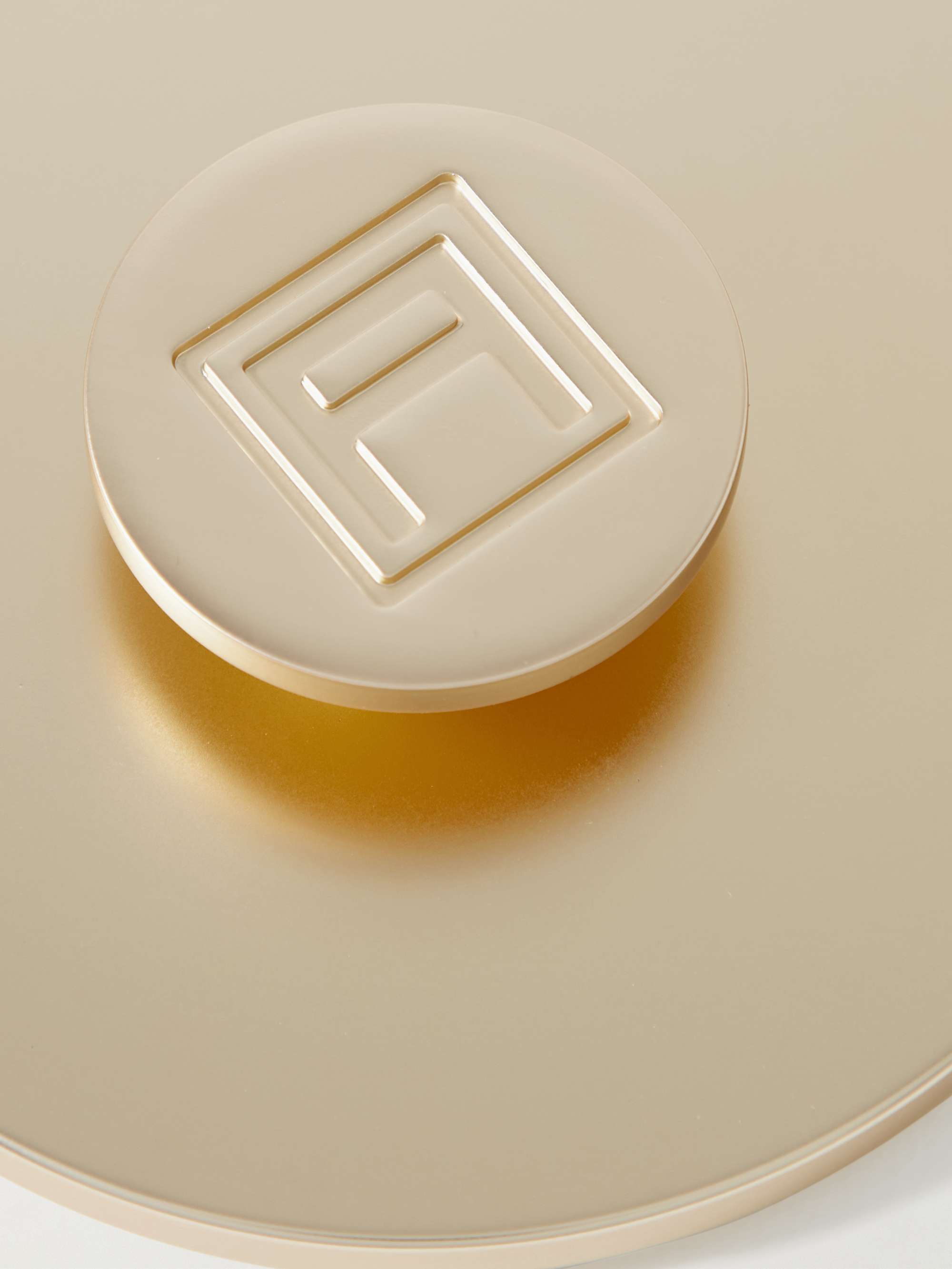 ASSOULINE Gold-Tone Candle Lid
