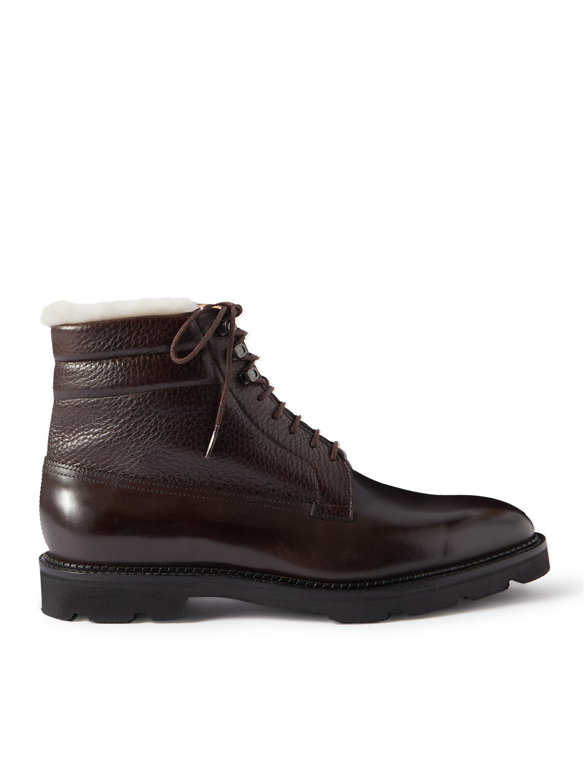 Alder Shearling-Lined Leather Boots