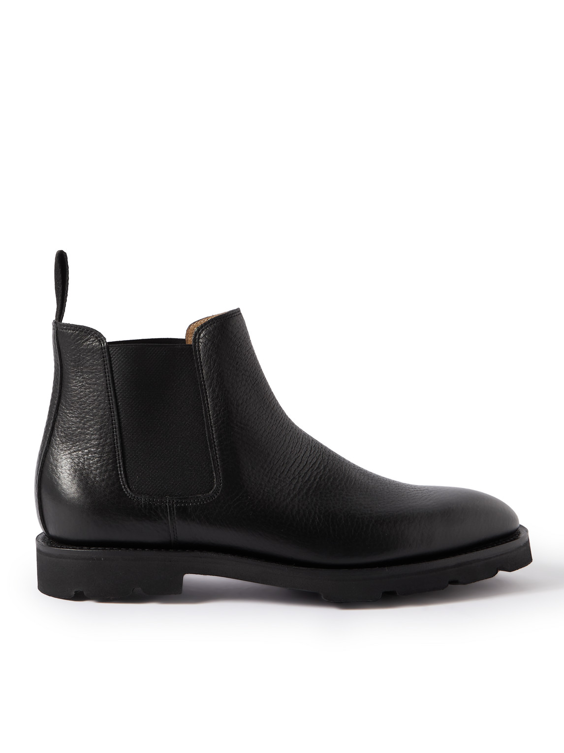 John Lobb Lawry Full-grain Leather Chelsea Boots In Black