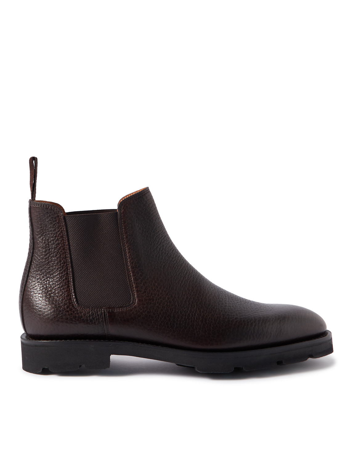 Lawry Full-Grain Leather Chelsea Boots