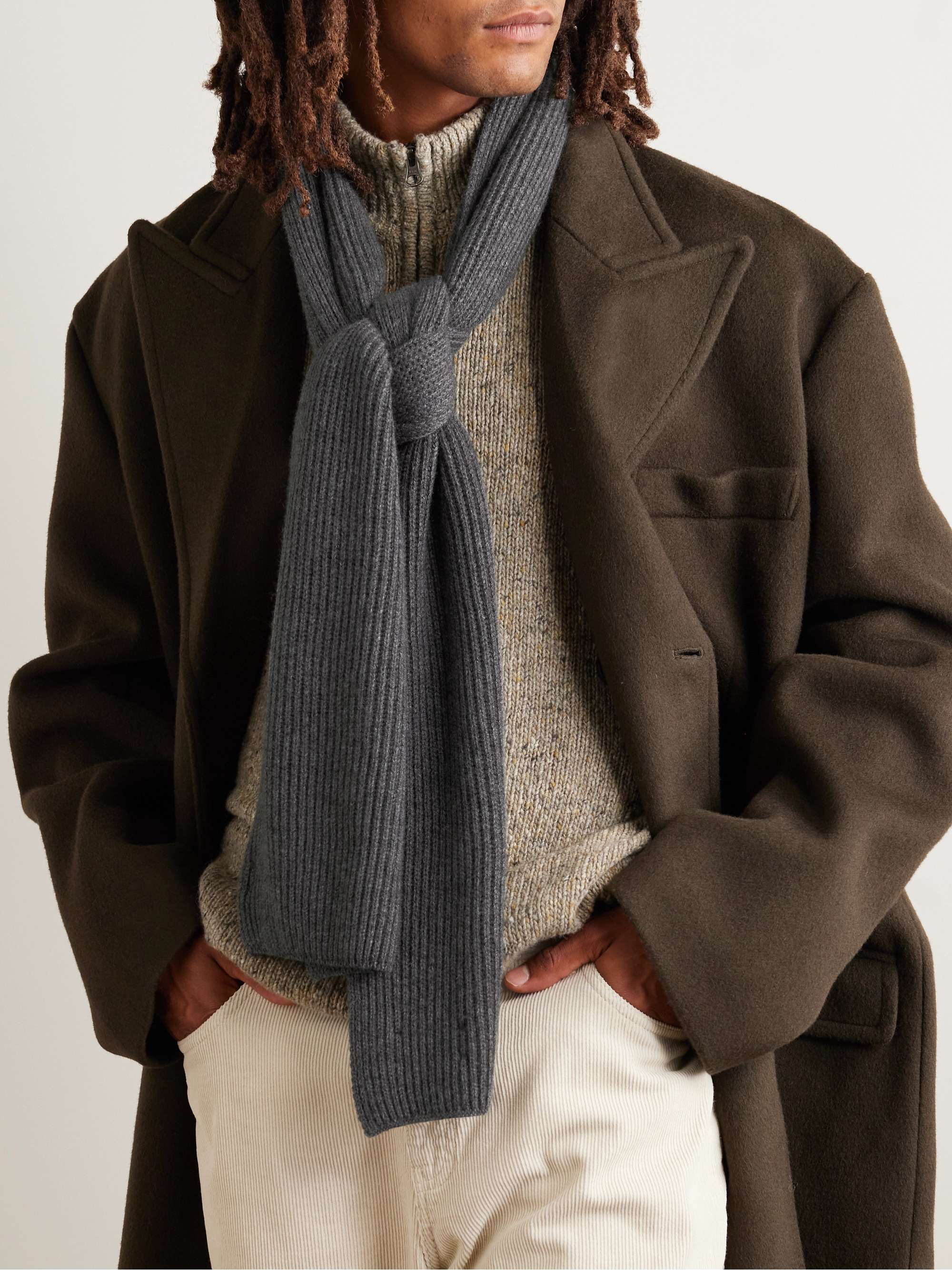 THE ELDER STATESMAN | OASIS RIB BLANKET SCARF