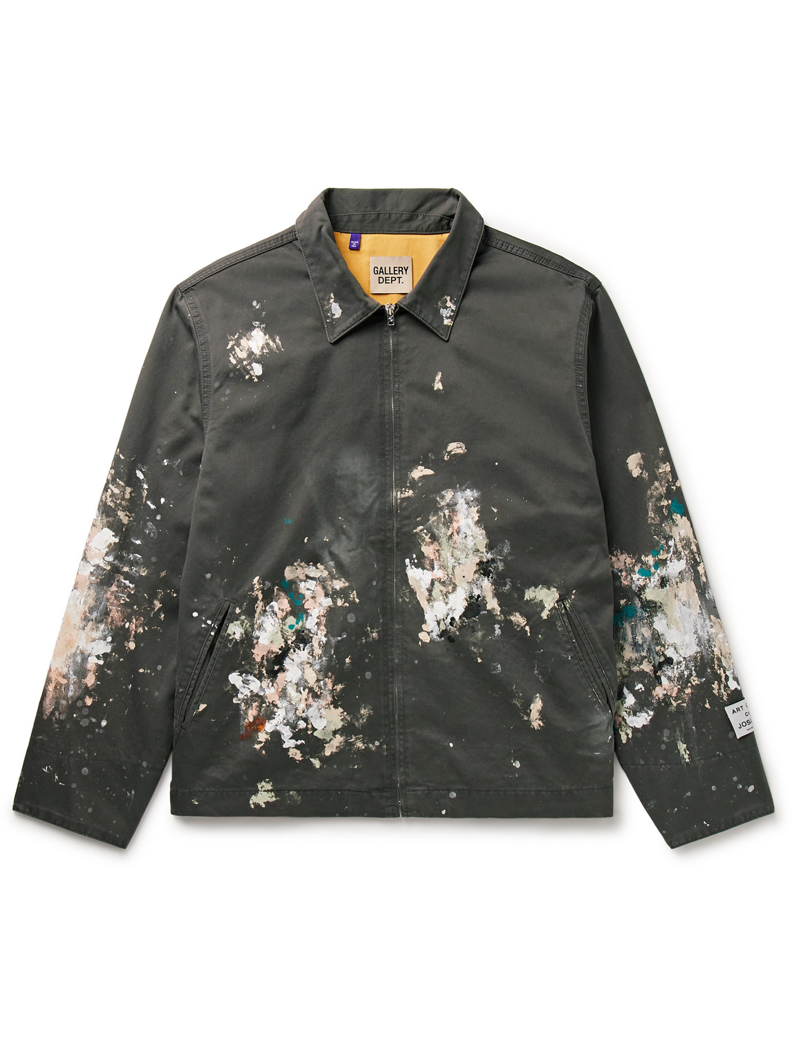 GALLERY DEPT. MONTECITO PAINT-SPLATTERED COTTON-TWILL JACKET