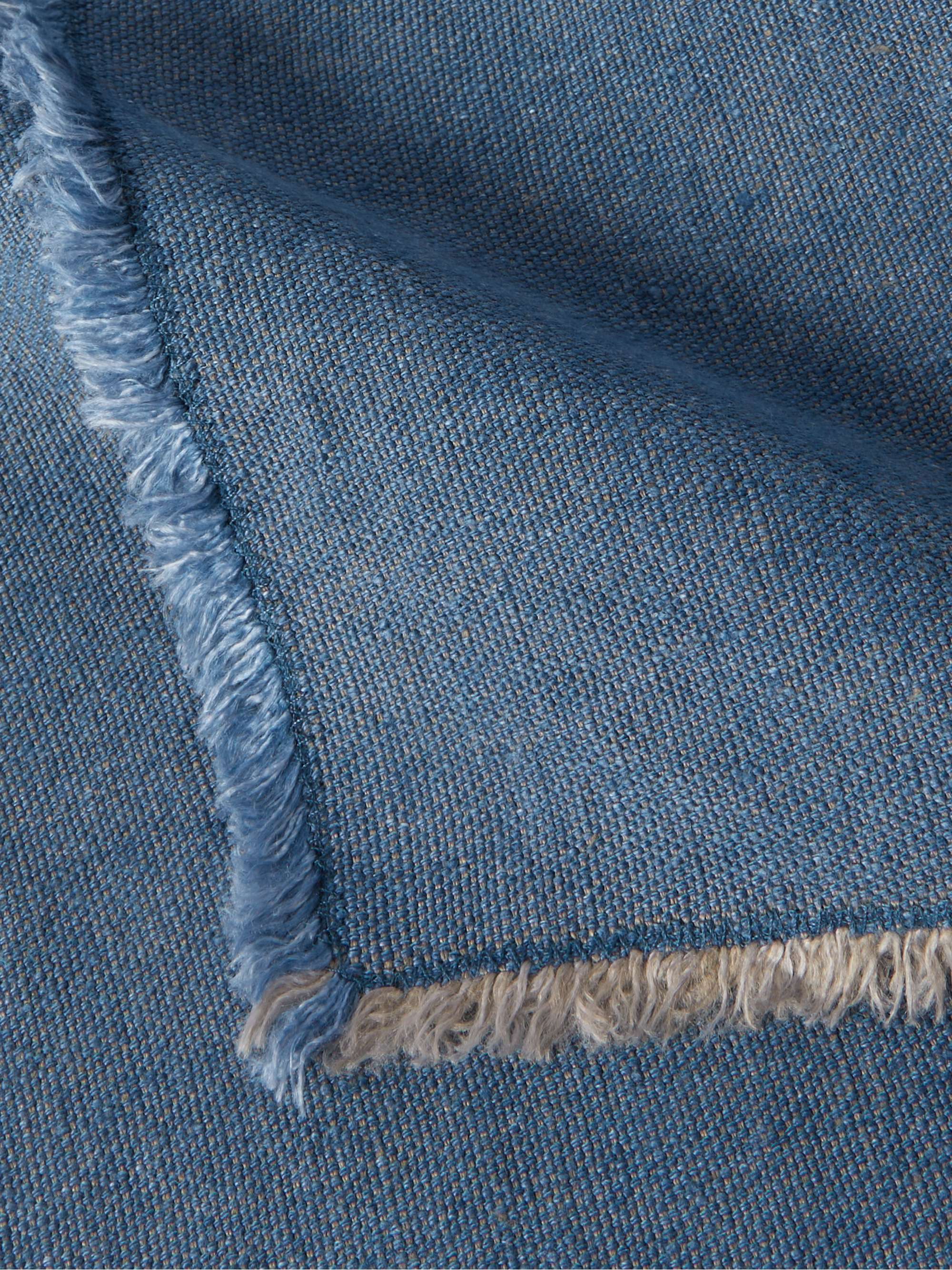 R+D.LAB Fringed Linen Table Runner