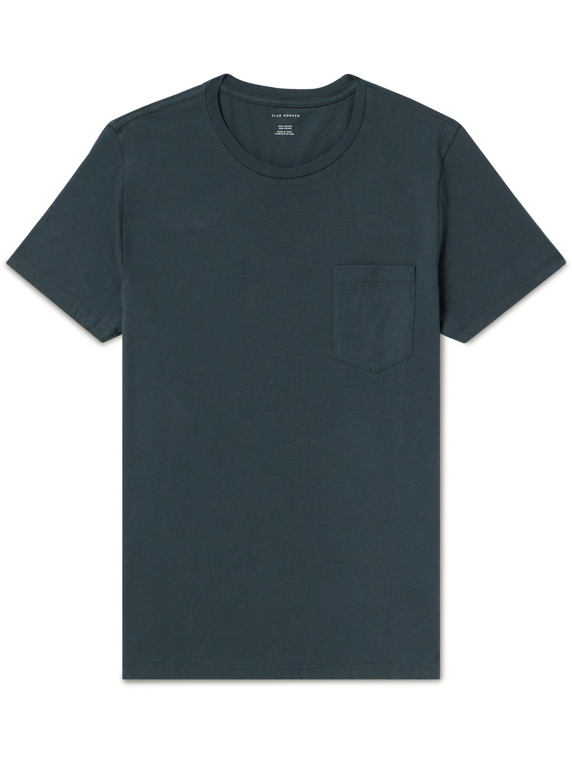 Club Monaco Williams Cotton-jersey T-shirt In Blue