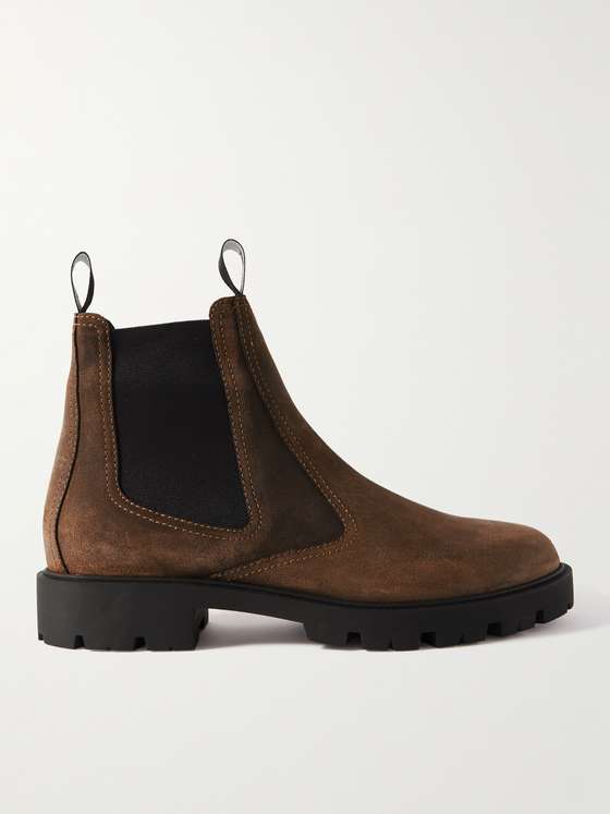 Celine Suede Chelsea Boots