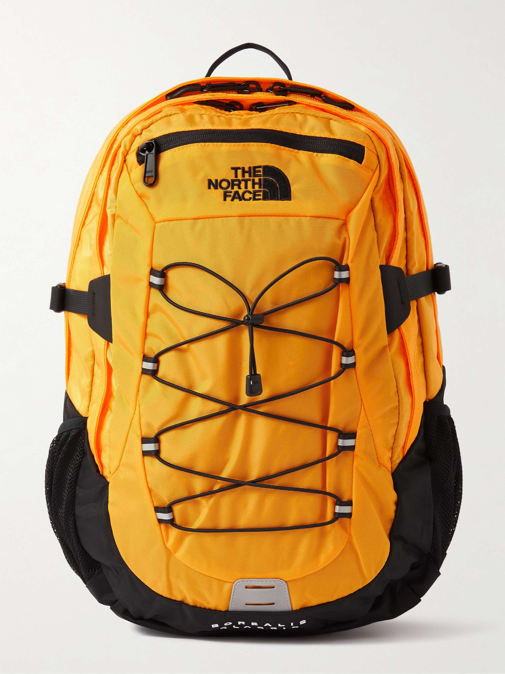 Supreme x The North Face Leather Day Pack TNF Backpack Yellow