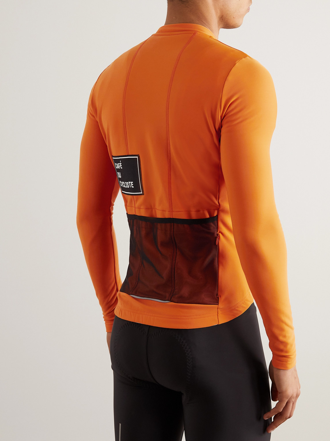 Café du Cycliste Audrey Logo-Appliquéd Cycling Jersey | Smart Closet