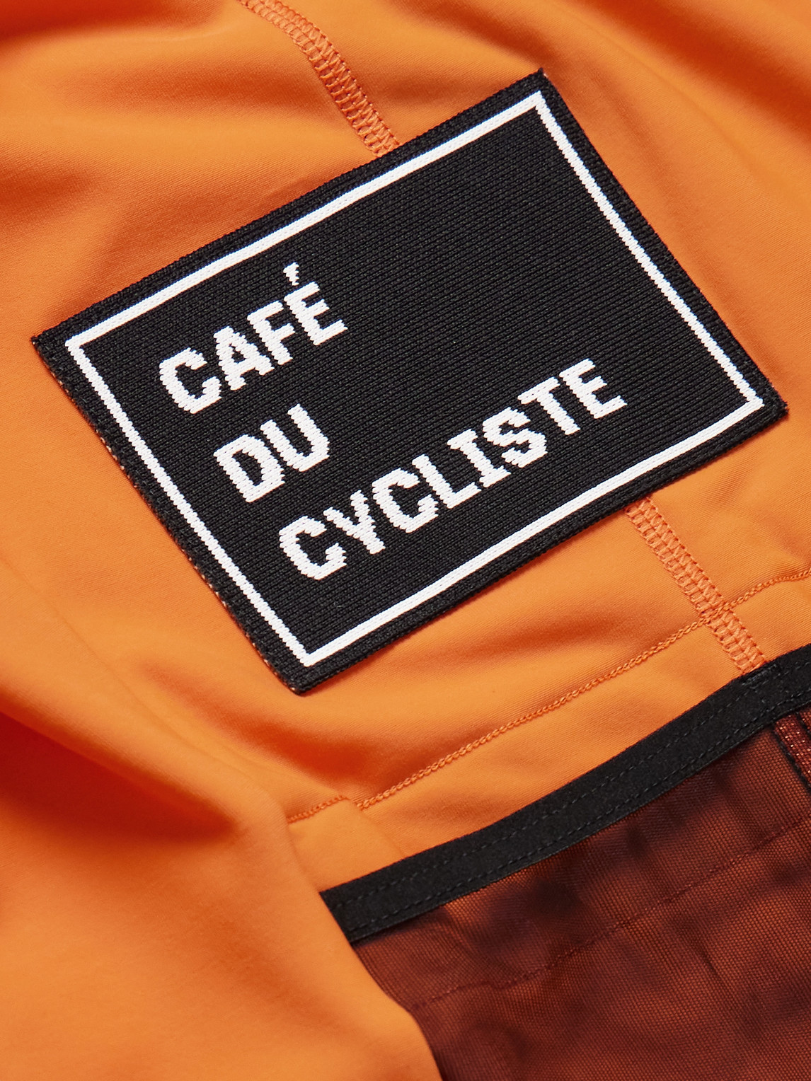 Café du Cycliste Audrey Logo-Appliquéd Cycling Jersey | Smart Closet