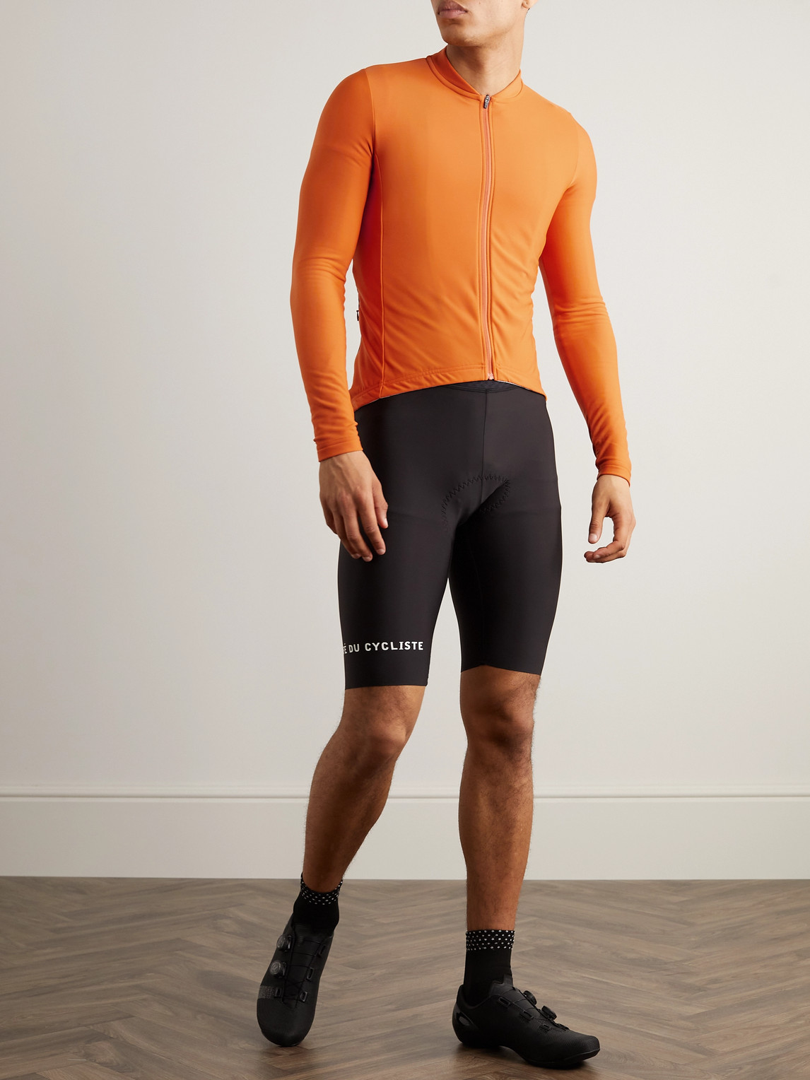 Café du Cycliste Audrey Logo-Appliquéd Cycling Jersey | Smart Closet