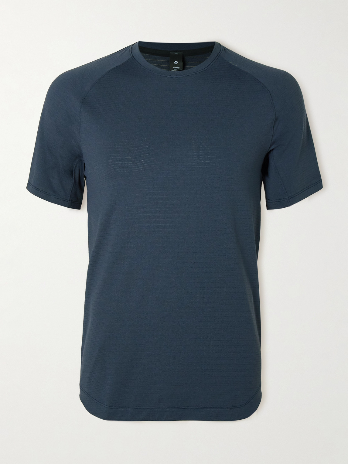 License to Train Striped Stretch Recycled-Jersey T-Shirt