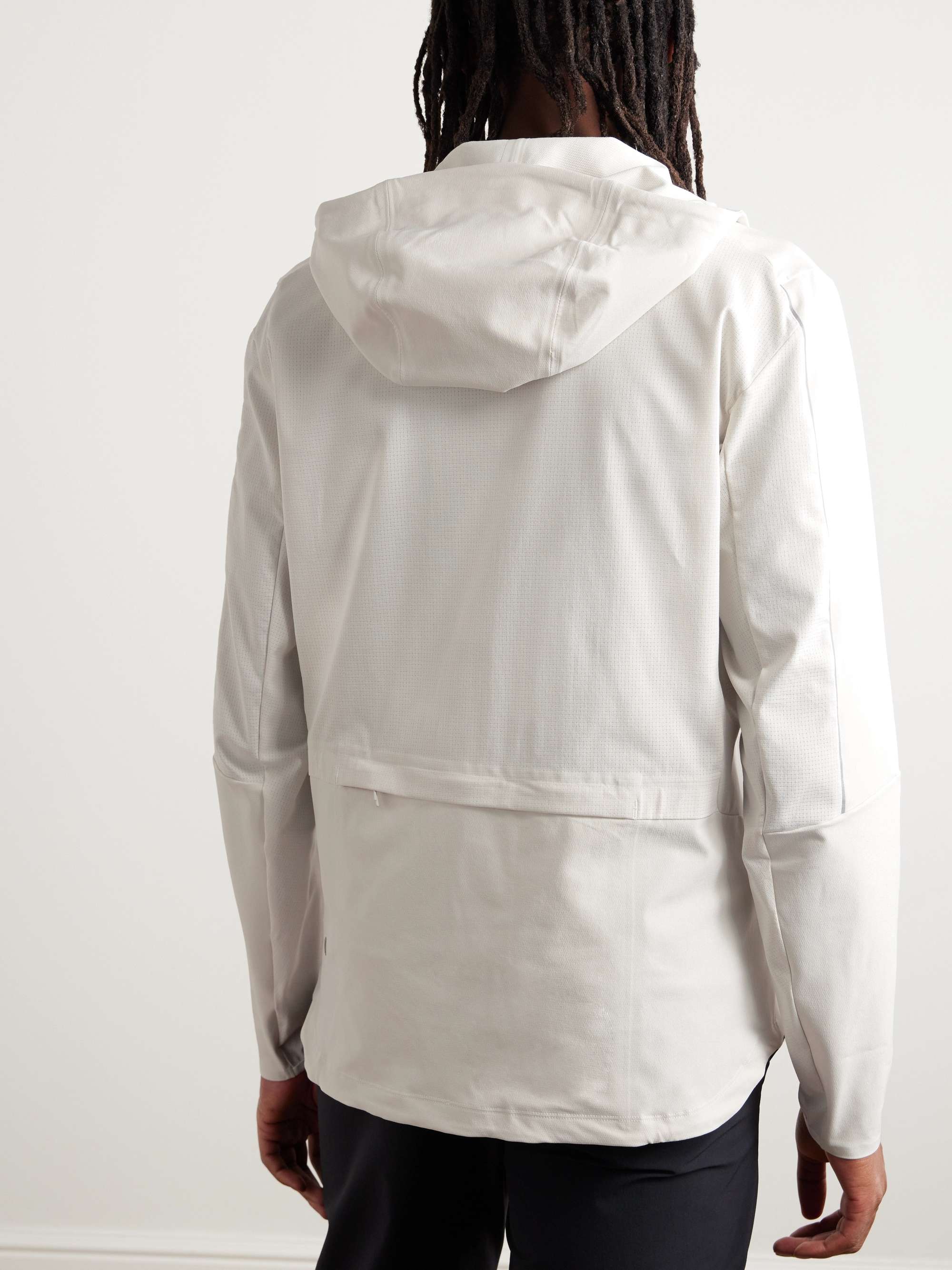 LULULEMON Warp Light WovenAir™ Mesh-Panelled Recycled Swift™ Hooded Jacket