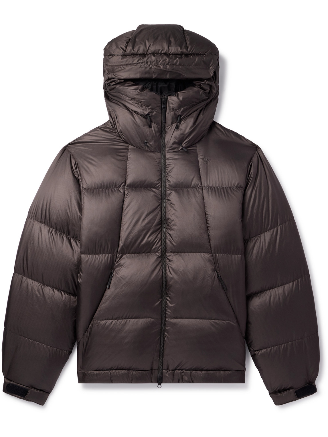 Quilted Pertex® Quantum Hooded Down Jacket