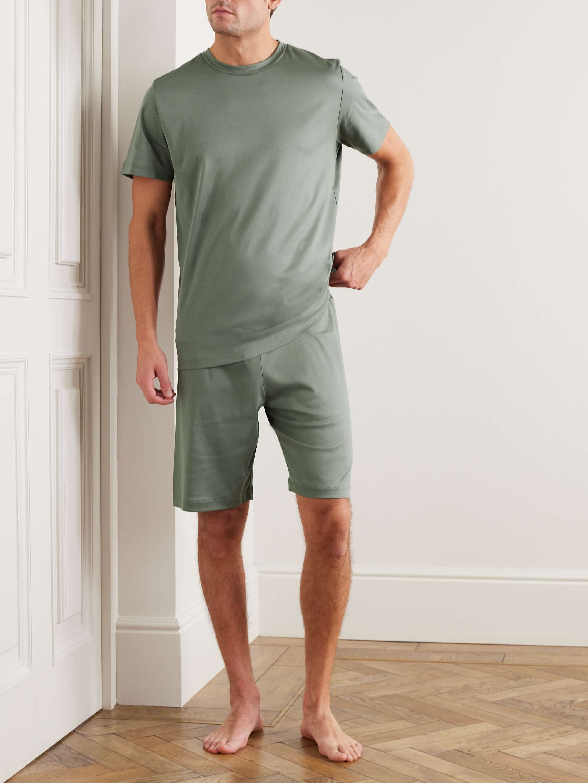 ZIMMERLI Sea Island CottonJersey Pyjama Set for Men MR PORTER