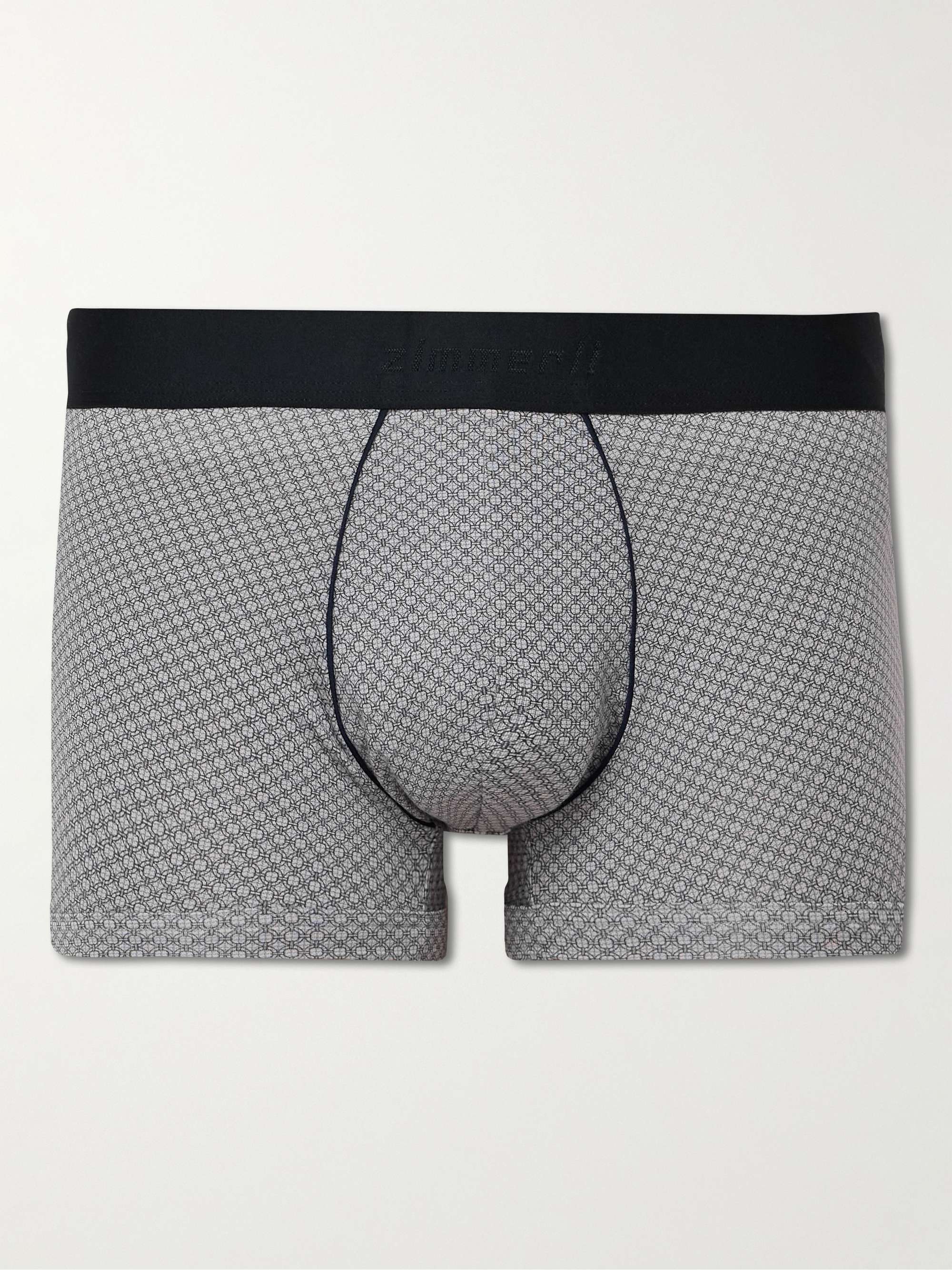 ZIMMERLI Pureness Printed Stretch-TENCEL™ Modal Boxer Briefs for