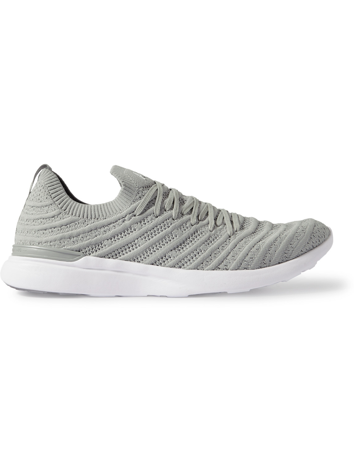 Apl Athletic Propulsion Labs Wave Techloom Running Trainers In Grey