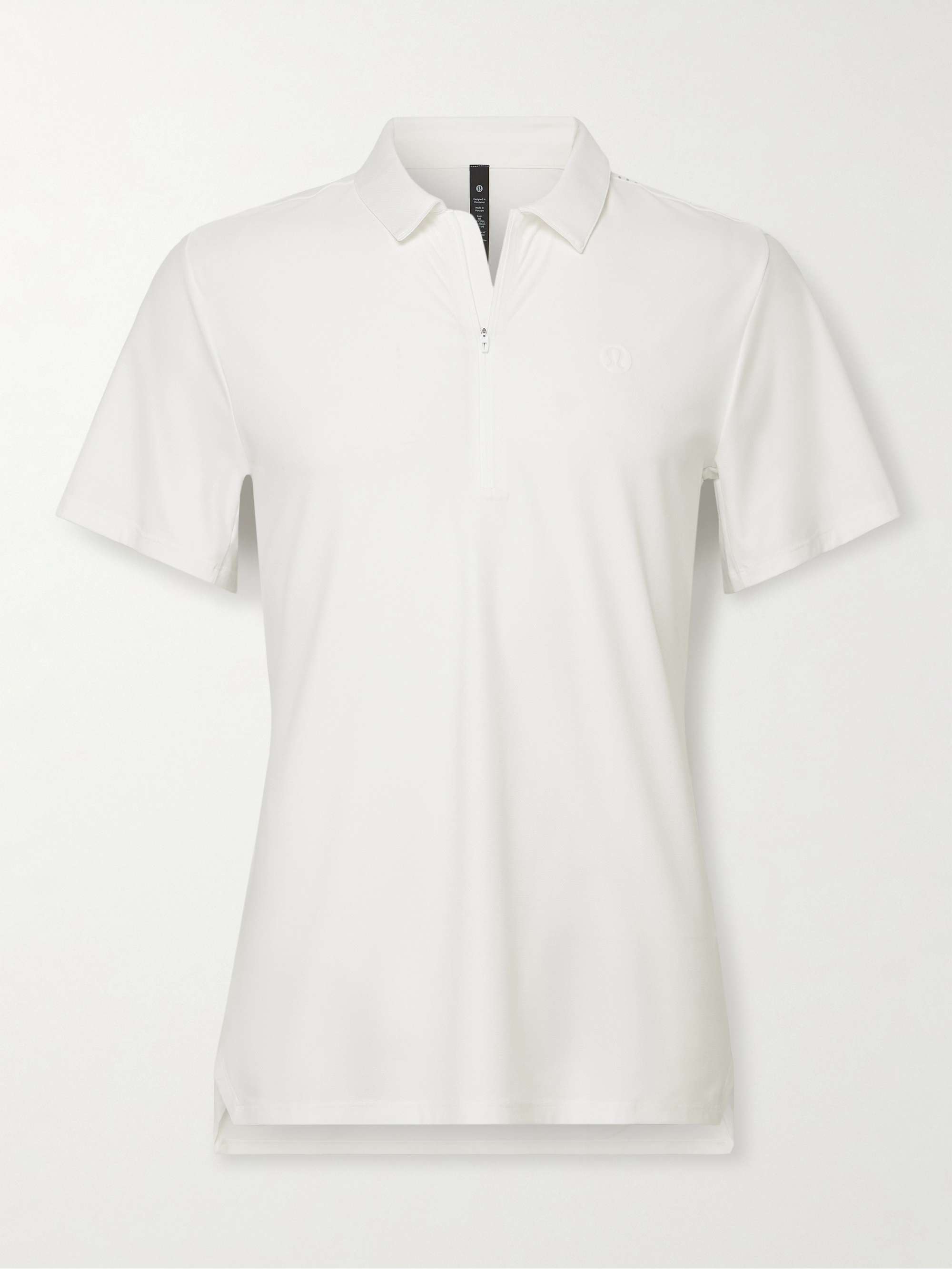 LULULEMON Logo-Appliquéd Stretch-Piqué Tennis Polo Shirt for Men | MR ...