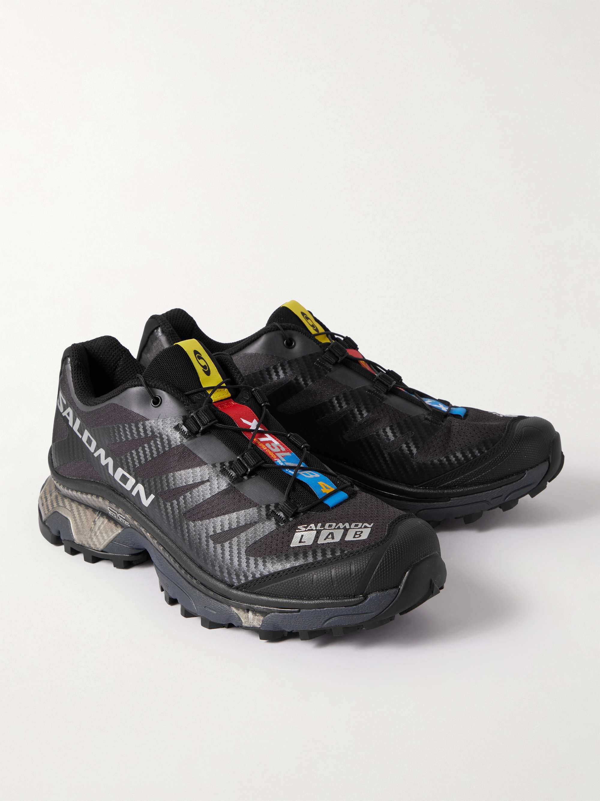 SALOMON XT-4 Rubber-Trimmed Mesh Sneakers