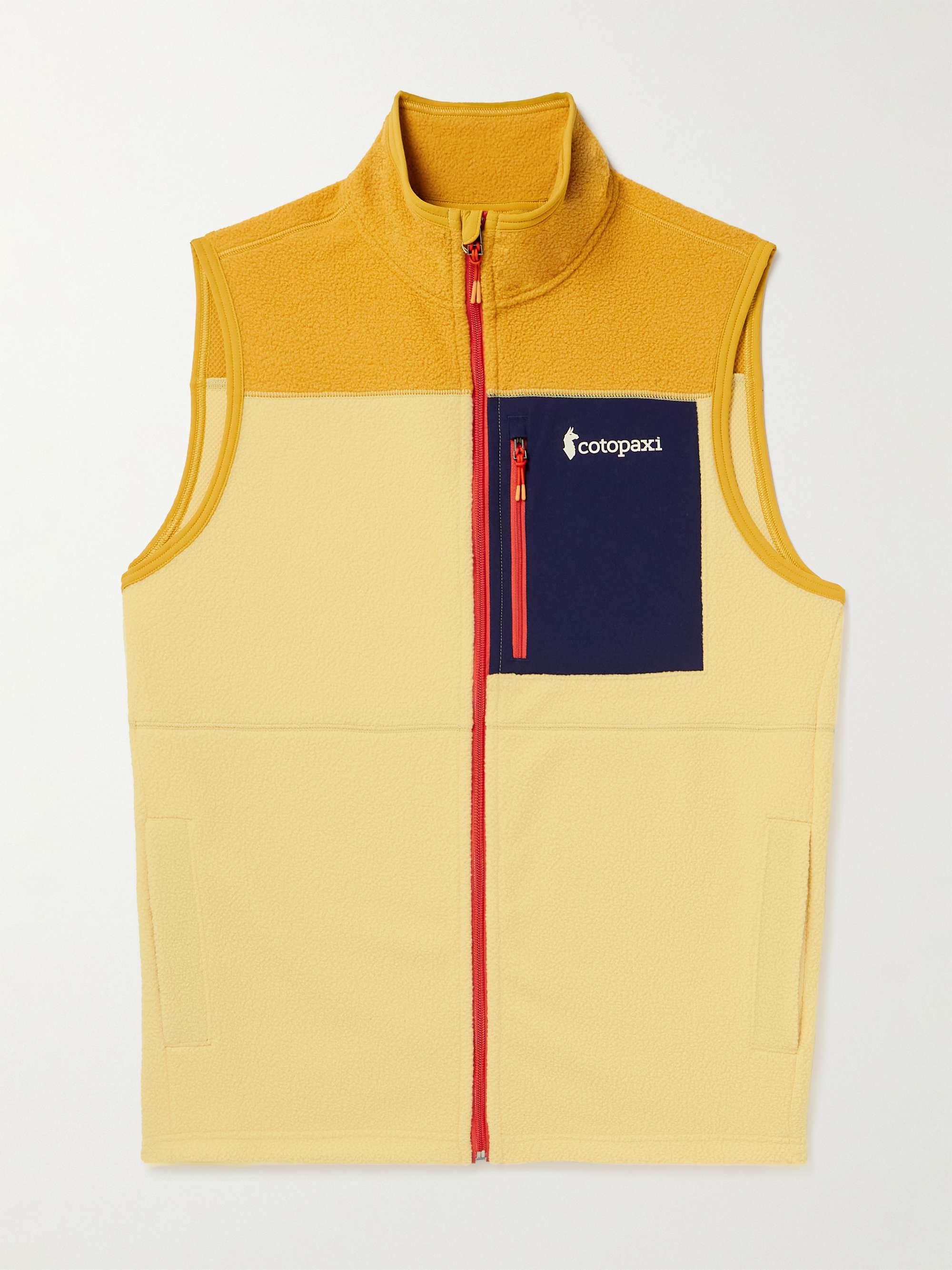 COTOPAXI Panelled Recycled-Fleece Vest for Men | MR PORTER