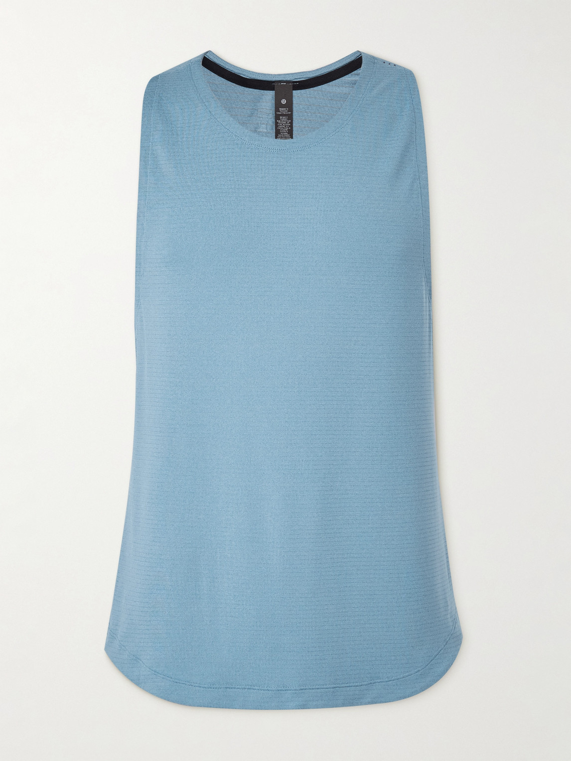 Lululemon License To Train Recycled-mesh Tank Top In Blue