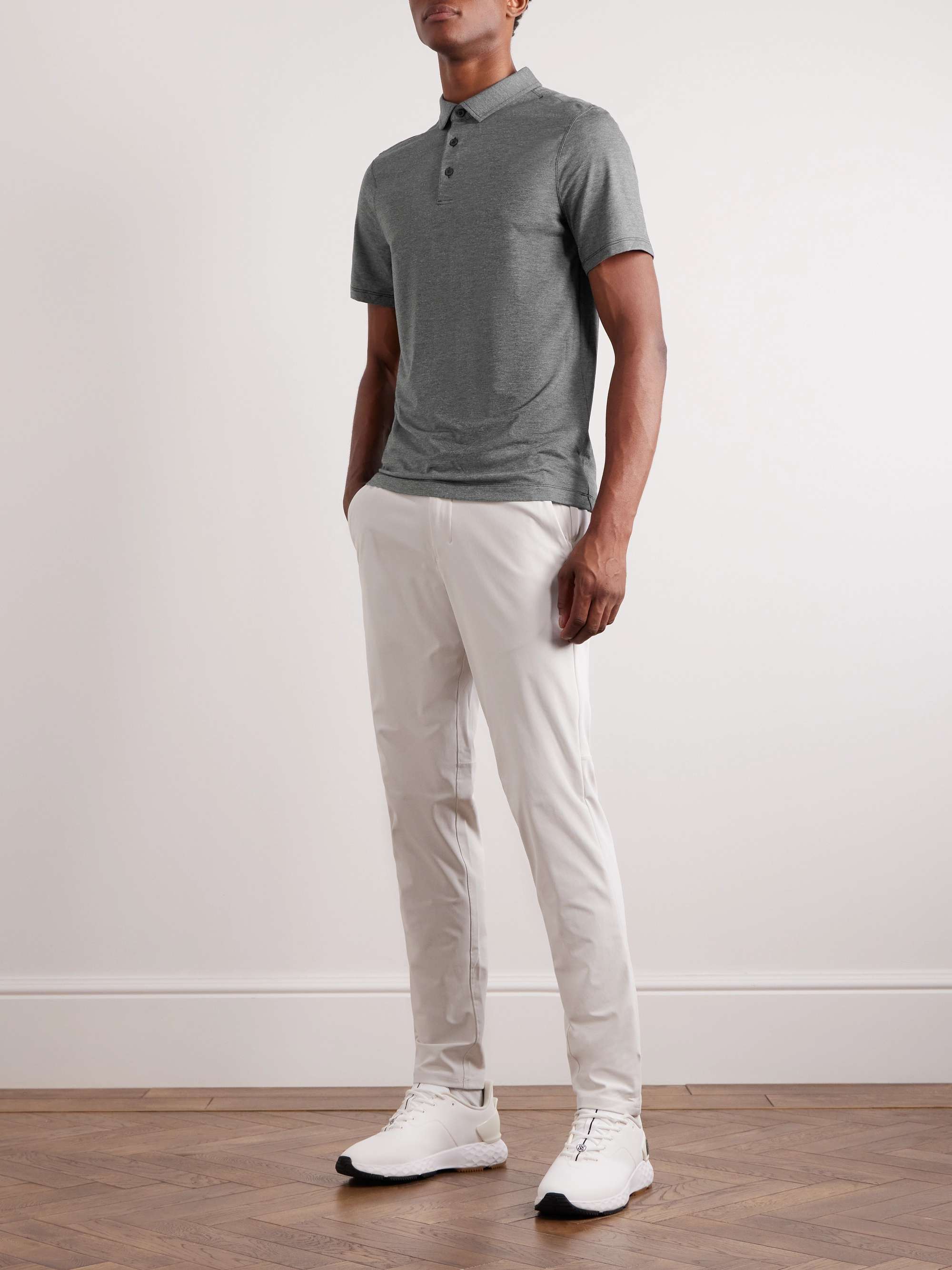Gray SlimFit ReycledSilverscent® Golf Polo Shirt LULULEMON MR PORTER