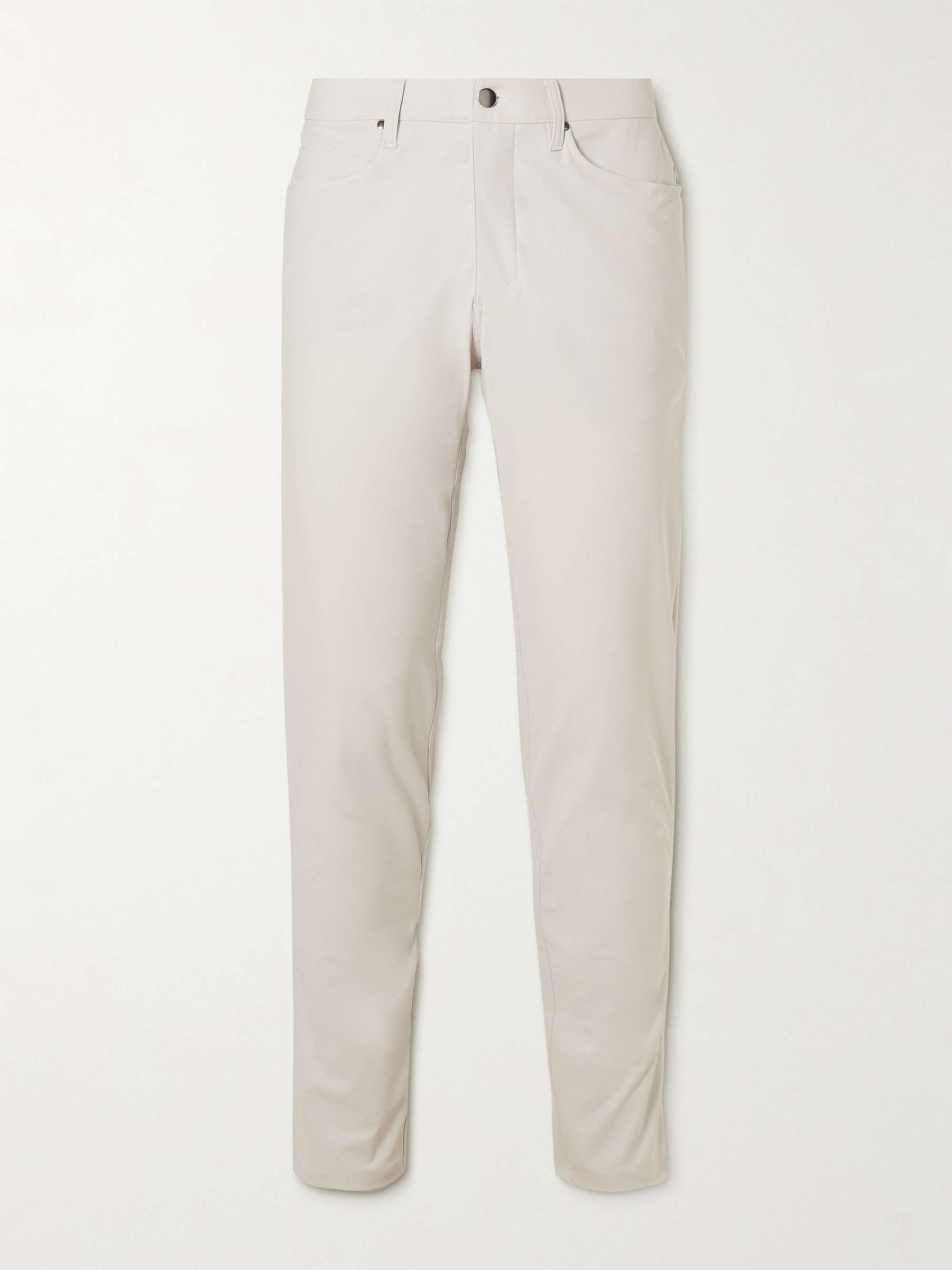 LULULEMON ABC Slim-Fit Warpstreme™ Trousers for Men | MR PORTER