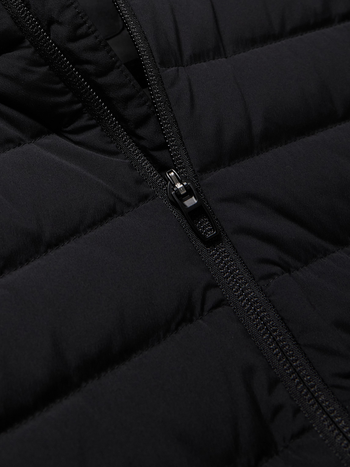 Shop Lululemon Down For It All Quilted Glyde™ Down Gilet In Black