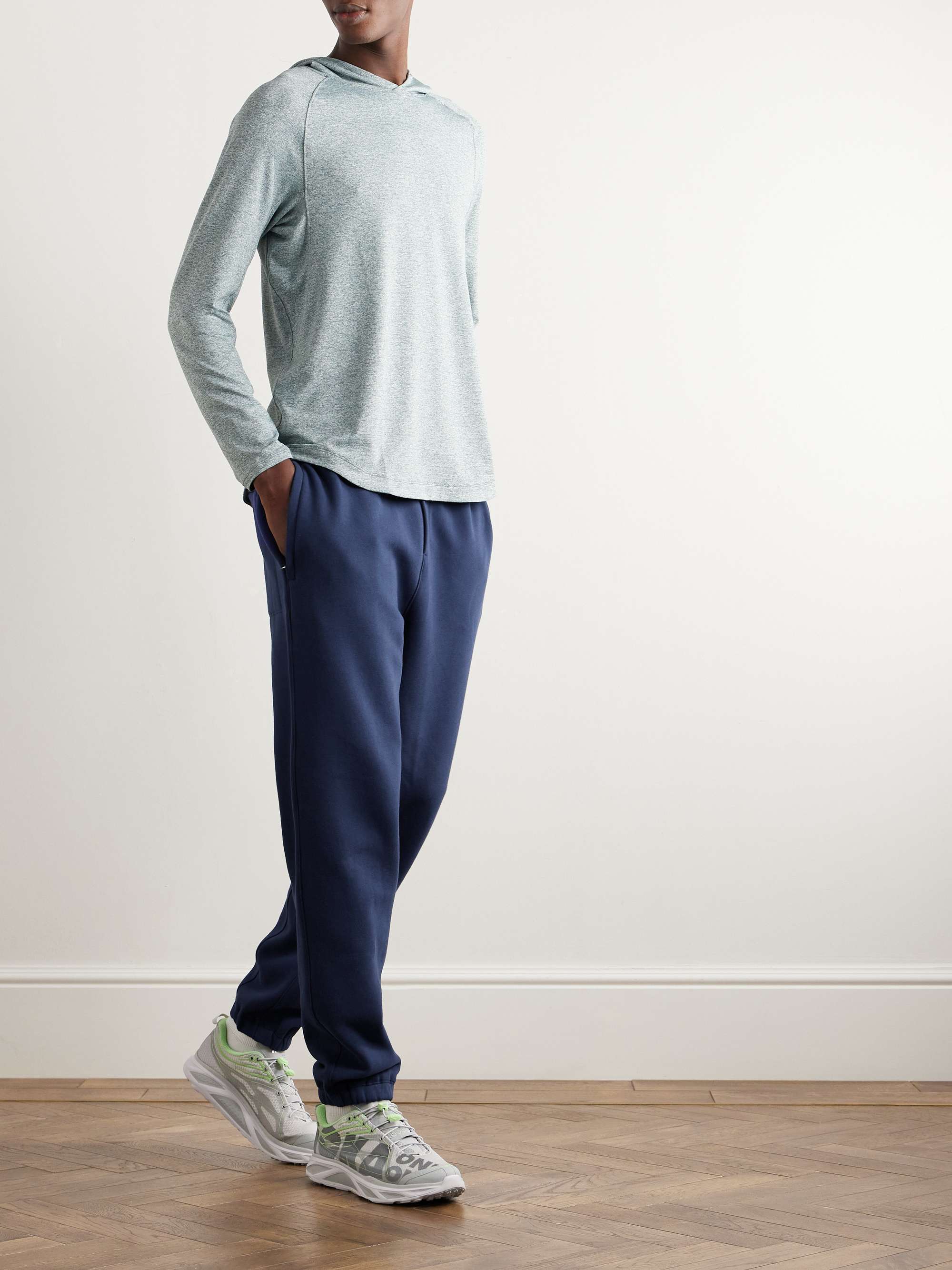 Steady State Straight-Leg Cotton-Blend Jersey Sweatpants