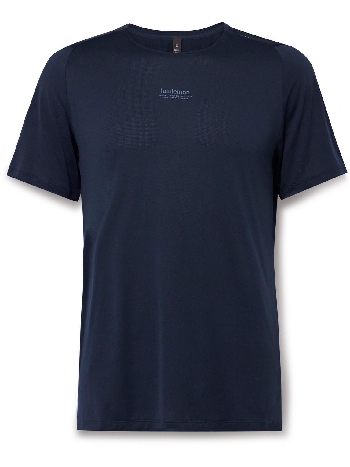 Lululemon City Logo-print Recycled-fibre T-shirt In Blue