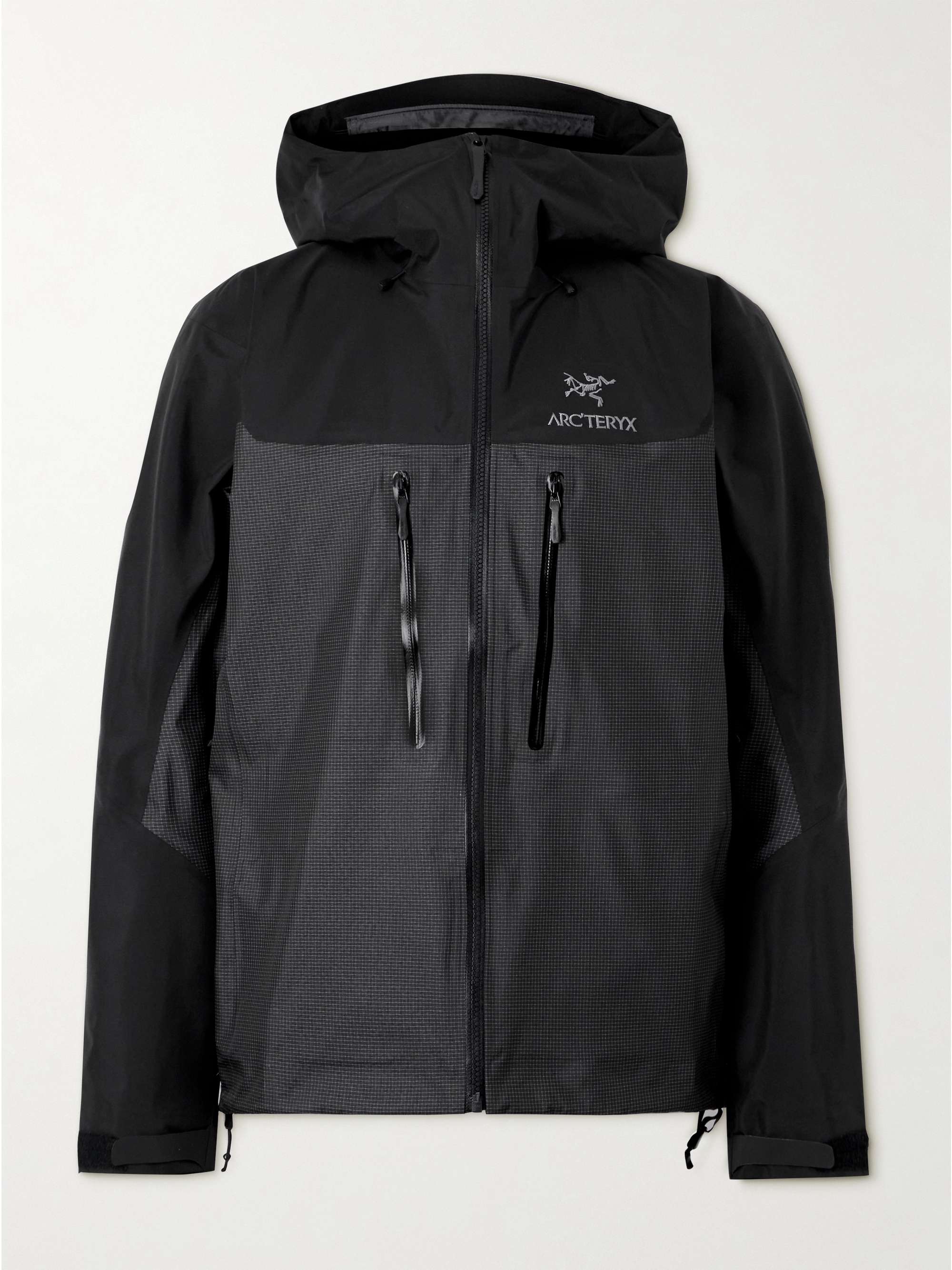 ARC'TERYX Alpha Logo-Embroidered Gore-Tex® and Ripstop Hooded Jacket ...