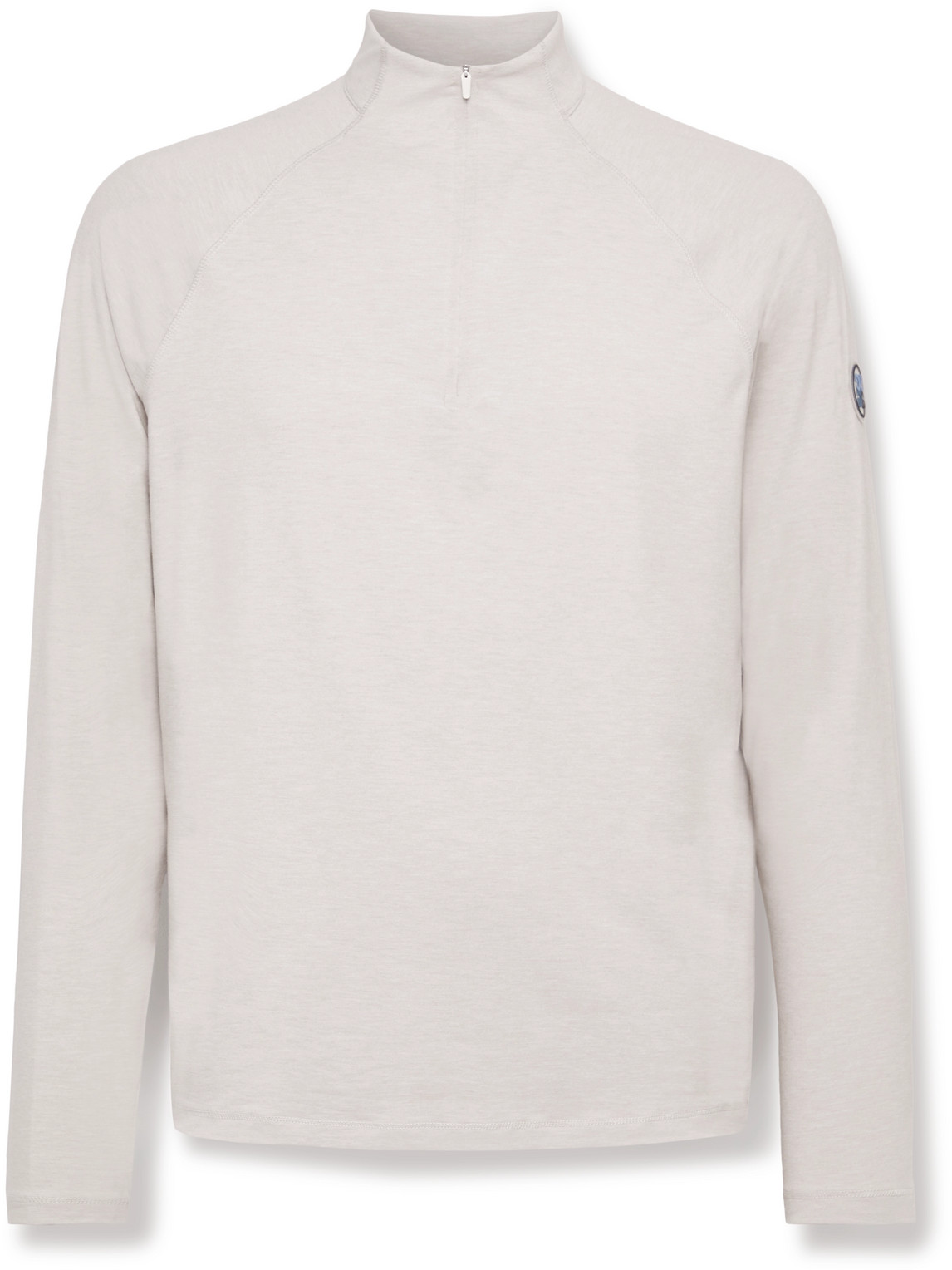 G/FORE Luxe Staple Mid Tech-Jersey Half-Zip Golf Top