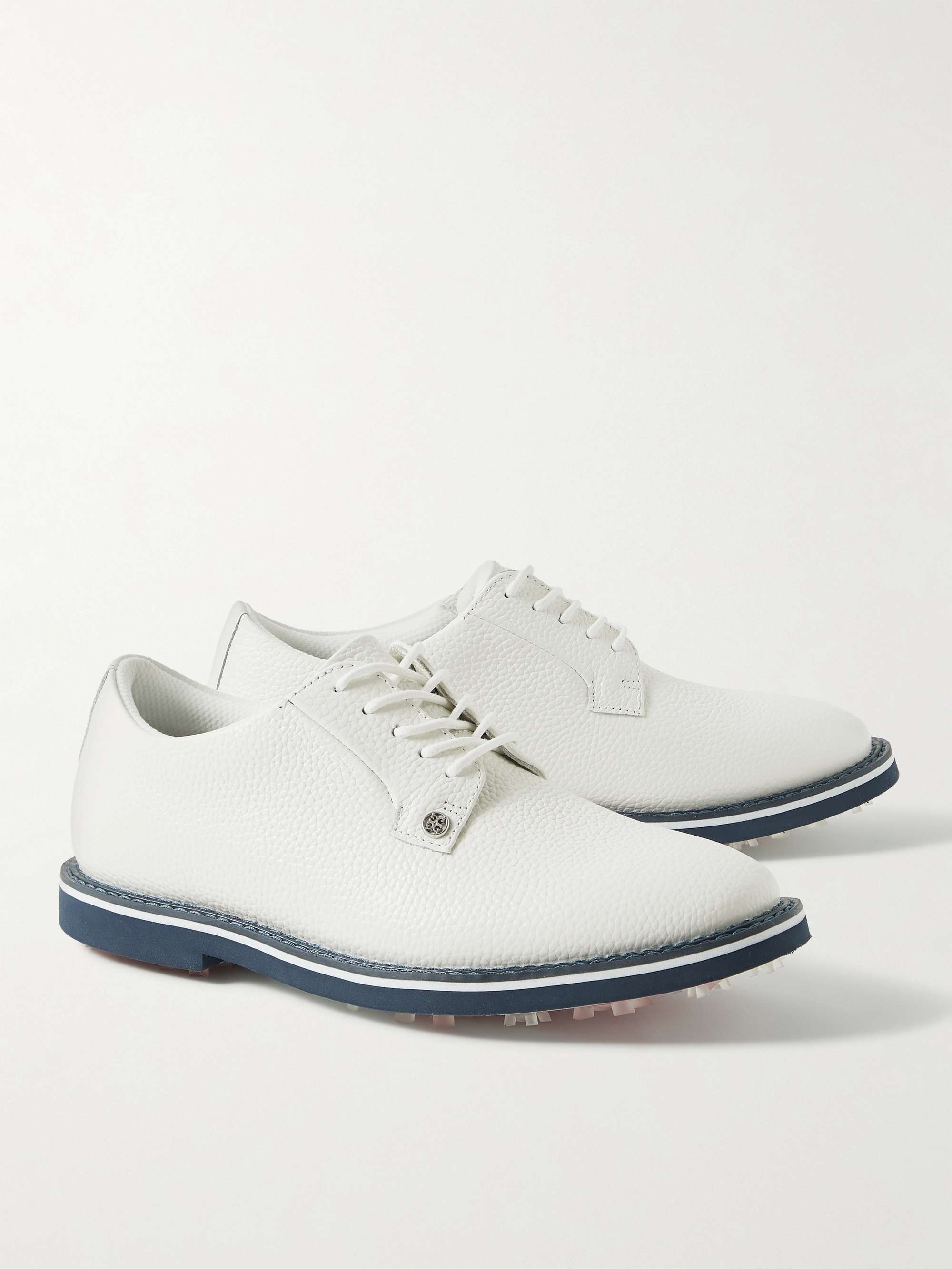 G/FORE Gallivanter Pebble-Grain Leather Golf Shoes