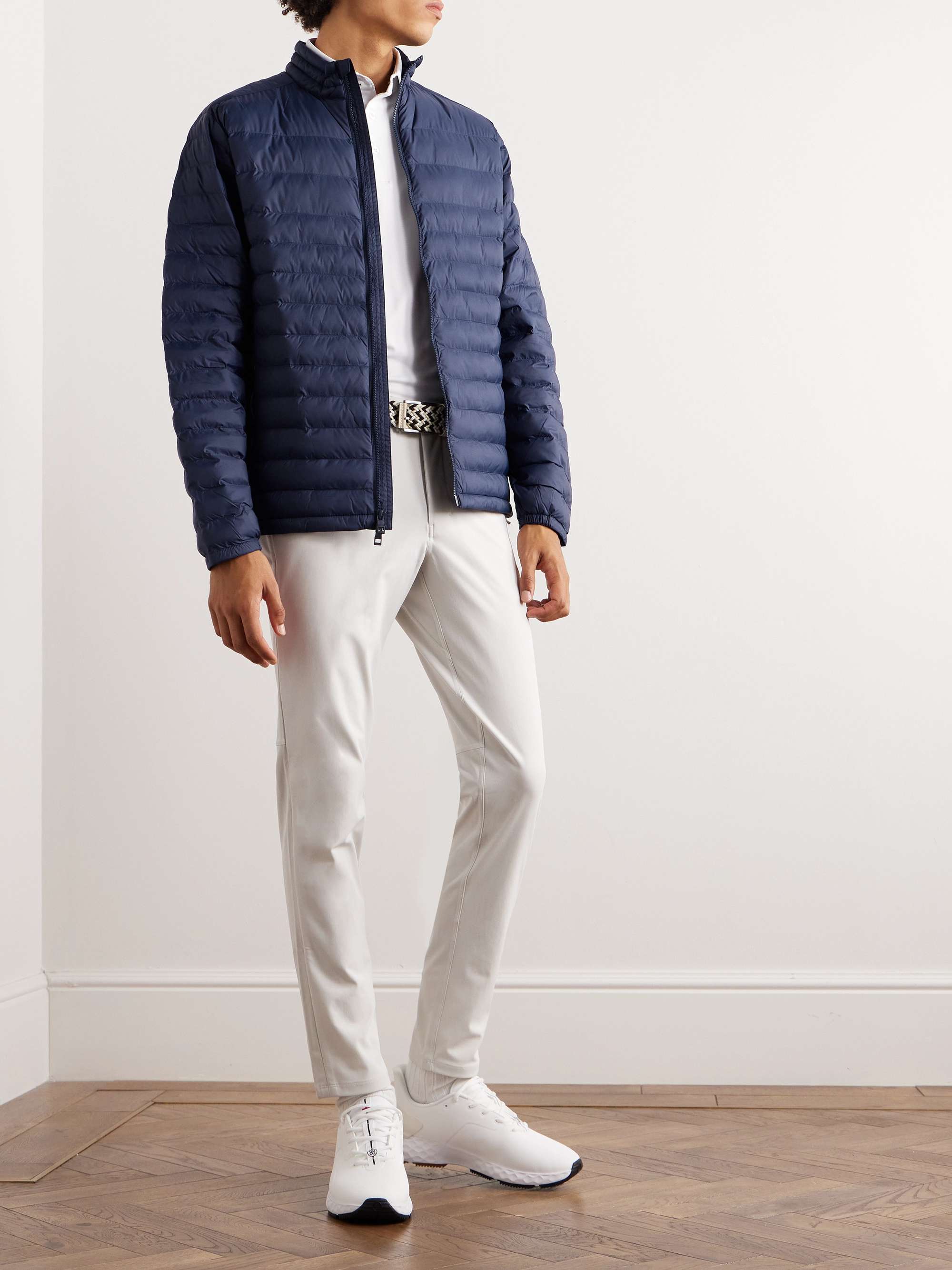 PETER MILLAR Crown Quilted Shell Golf Jacket for Men