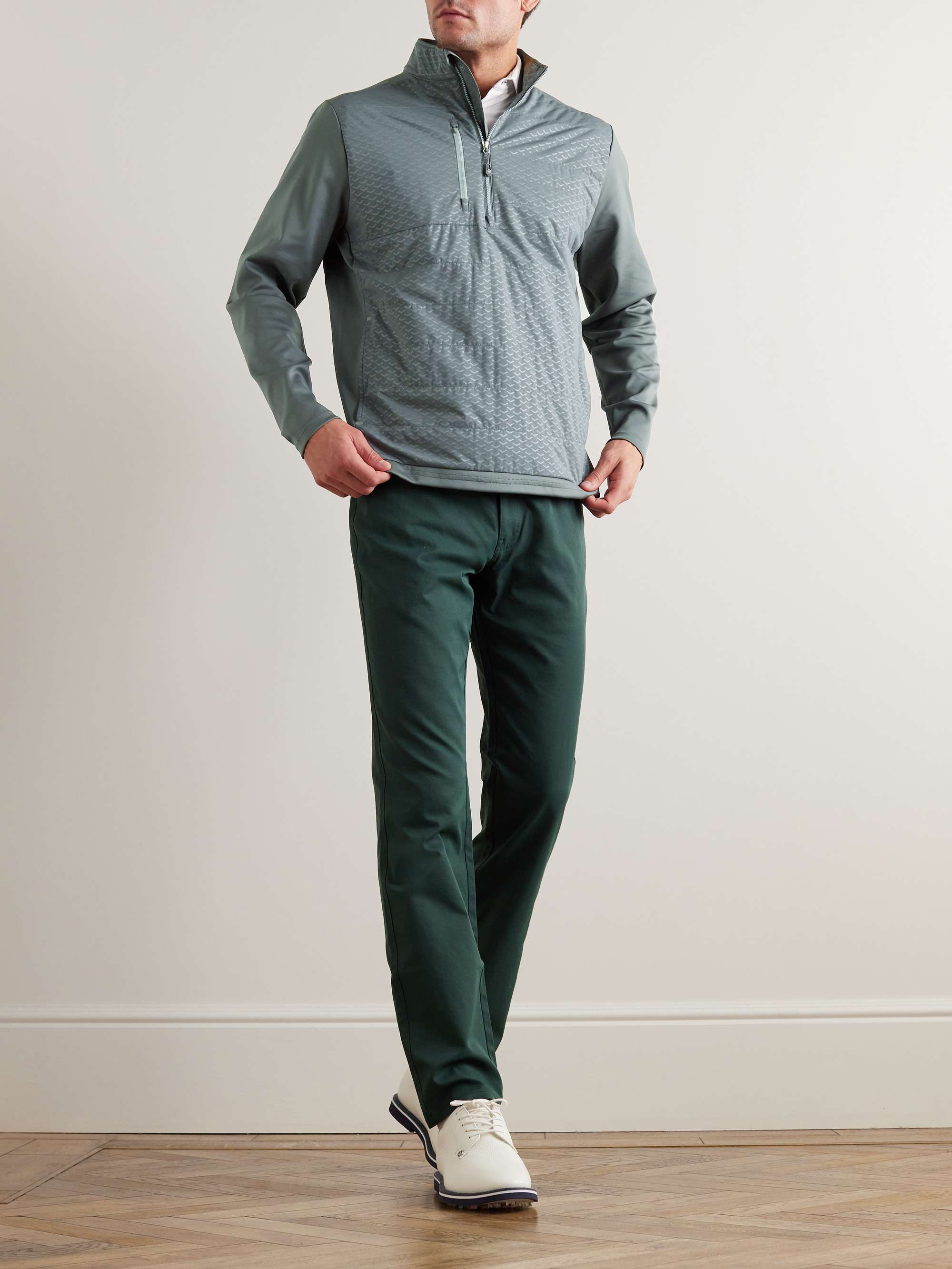PETER MILLAR eb66 Slim-Fit Straight-Leg Tech-Twill Golf Trousers for Men