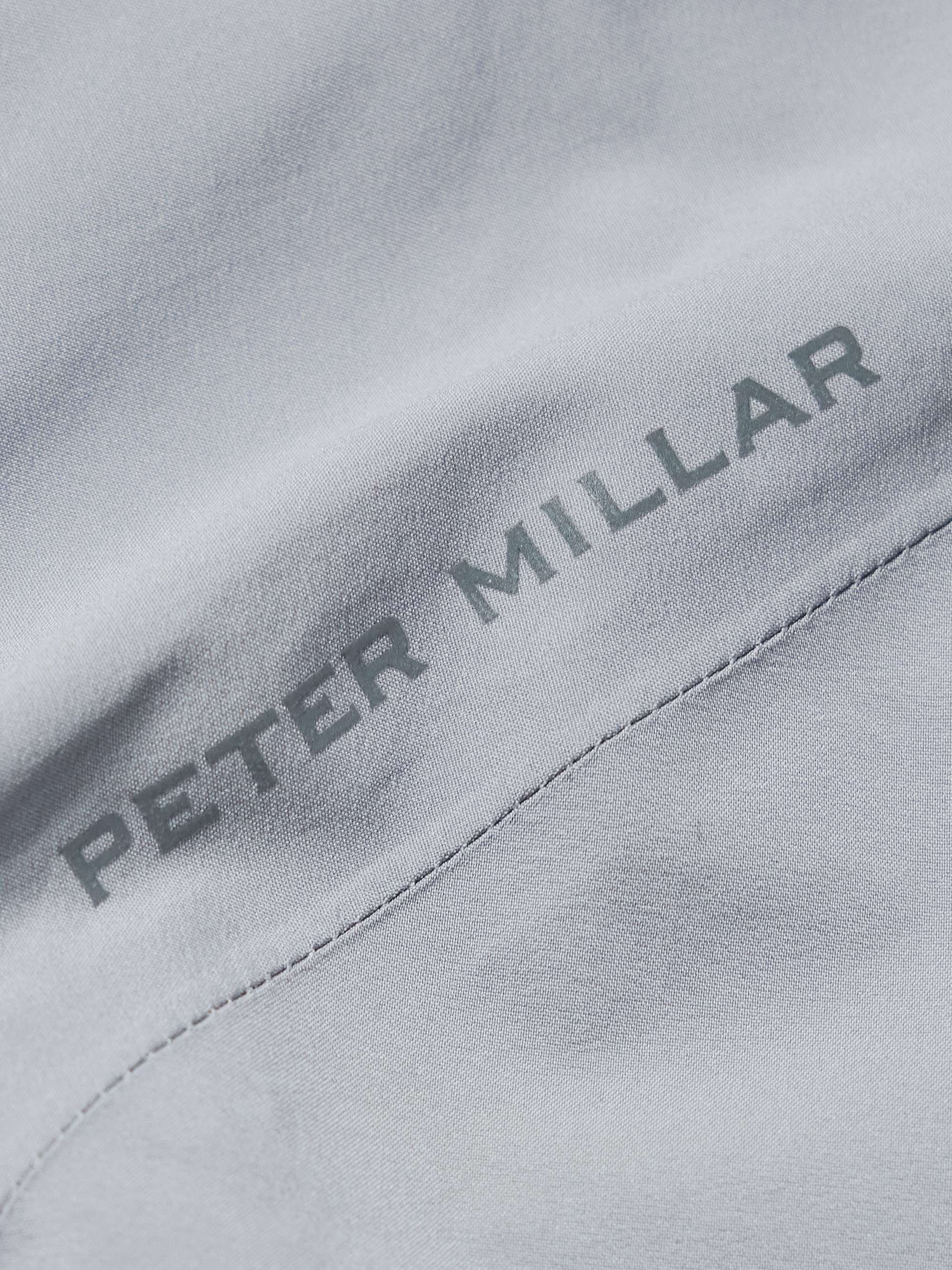 PETER MILLAR Hyperlight Shield Nylon Half-Zip Golf Jacket