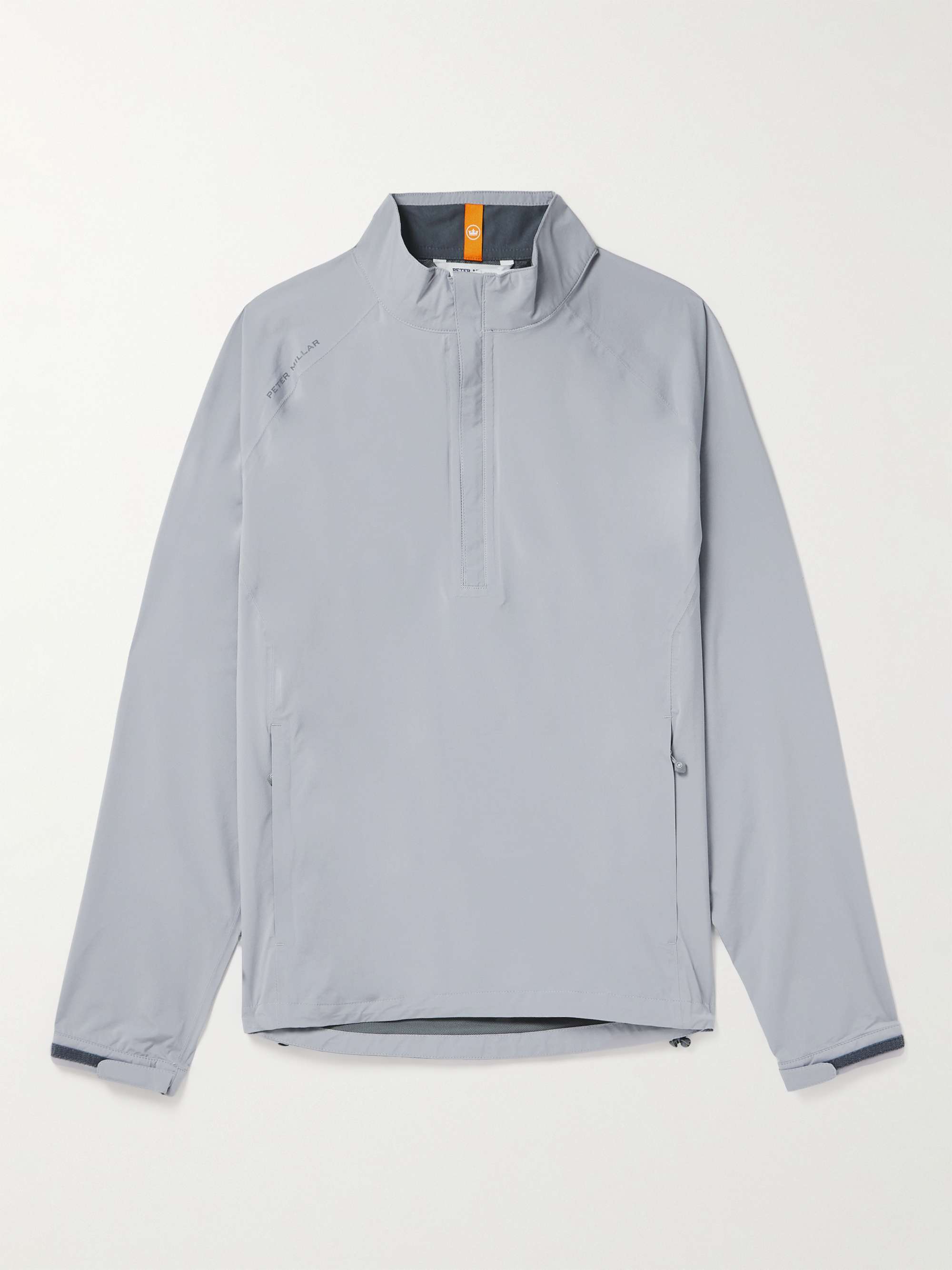 PETER MILLAR Hyperlight Shield Nylon Half-Zip Golf Jacket for Men