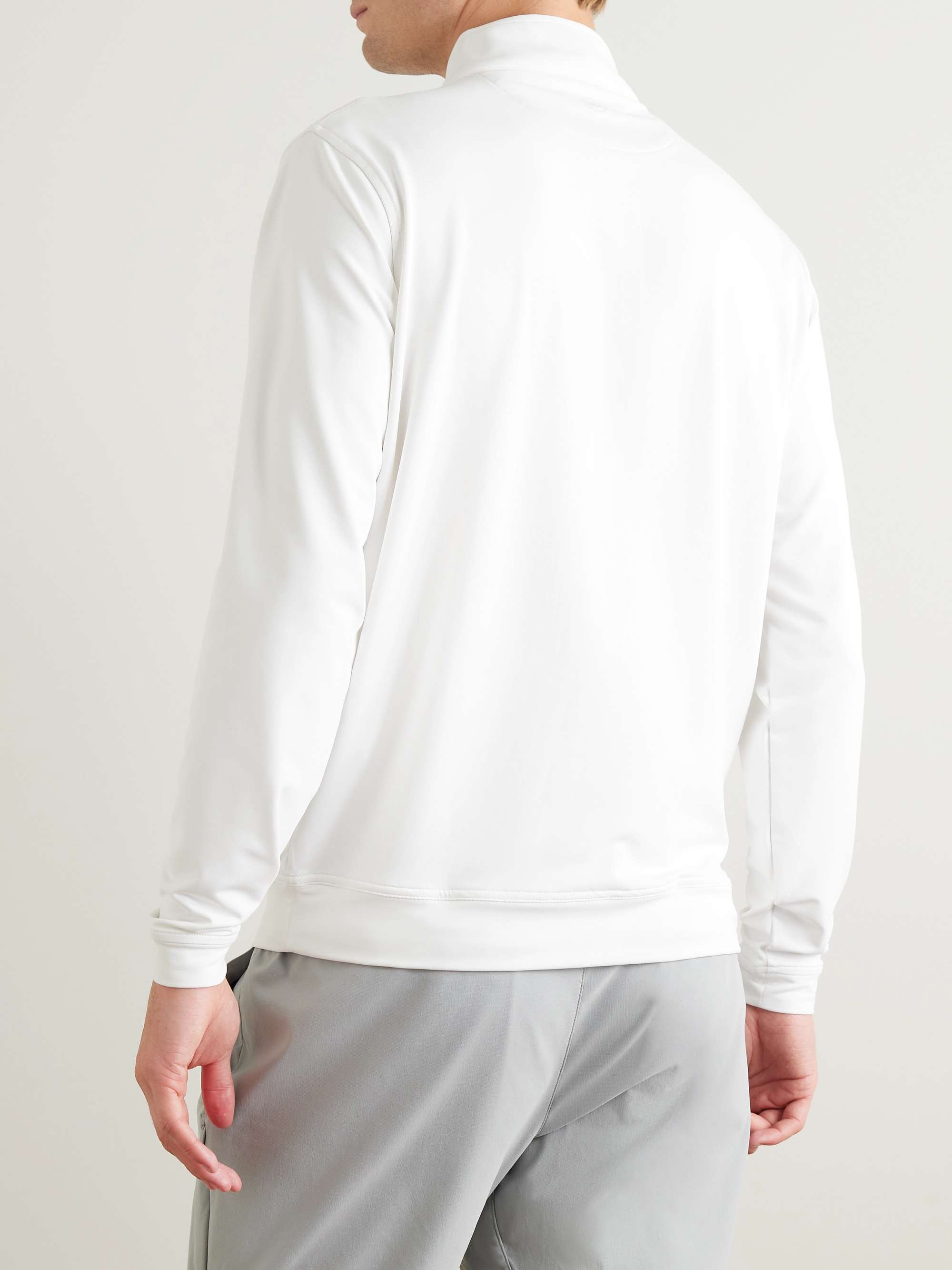 PETER MILLAR Perth Tech-Jersey Half-Zip Golf Top