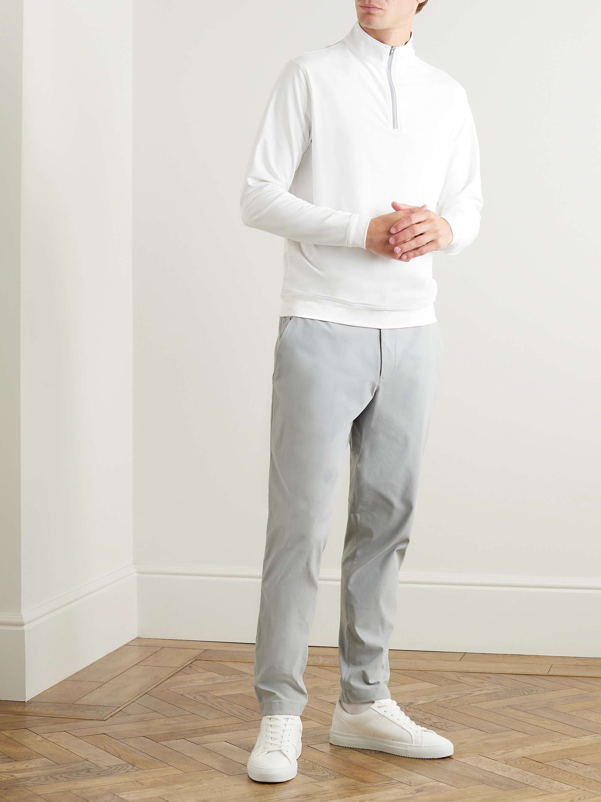 PETER MILLAR Perth Tech-Jersey Half-Zip Golf Top