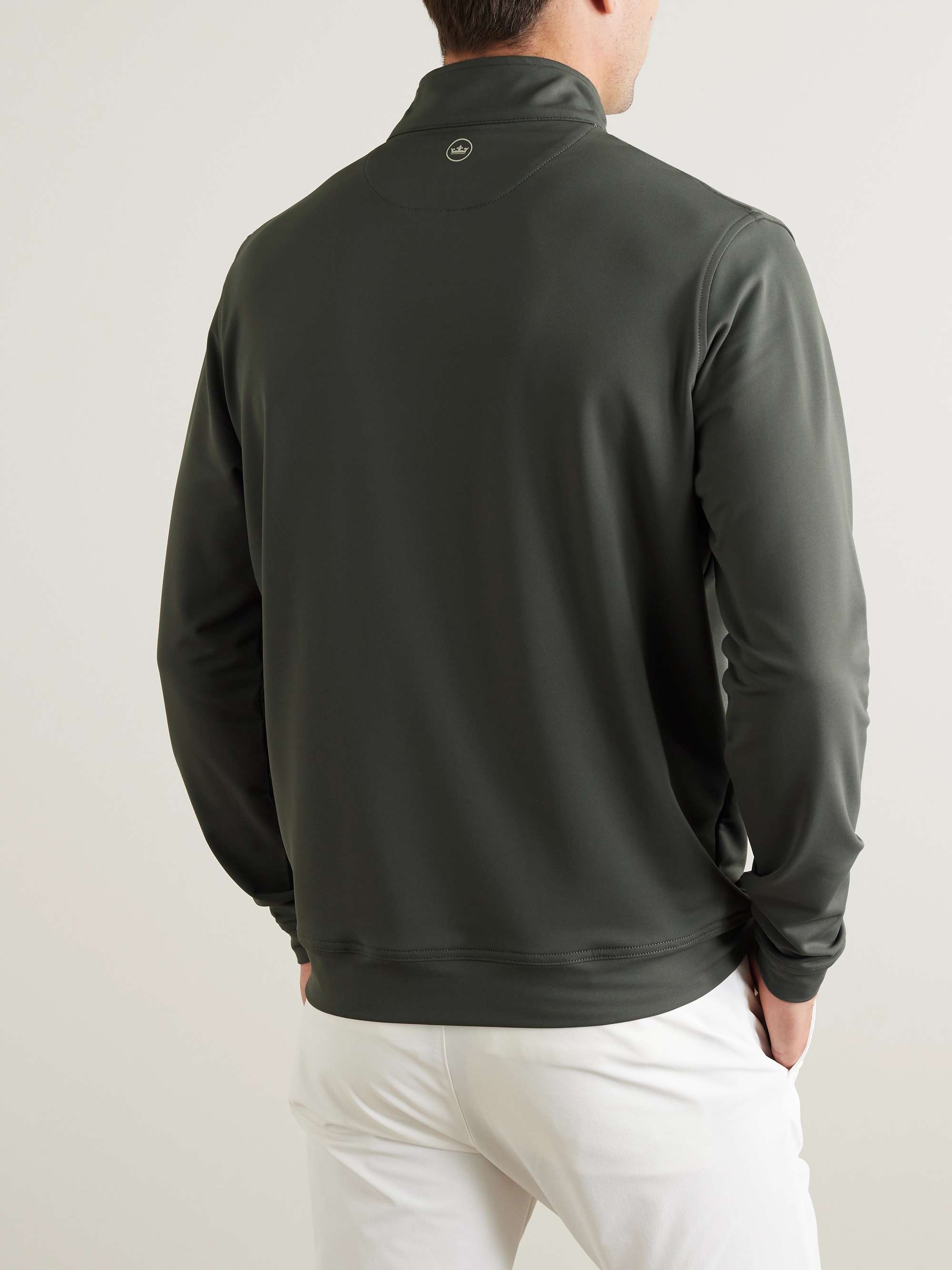PETER MILLAR Perth Tech-Jersey Half-Zip Golf Top