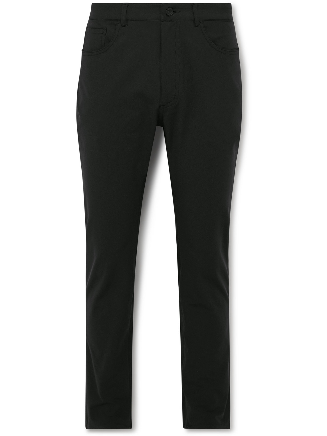 G/FORE - Tour 5 Slim-Fit Straight-Leg Jersey Golf Trousers - Men - Black - UK/US 38