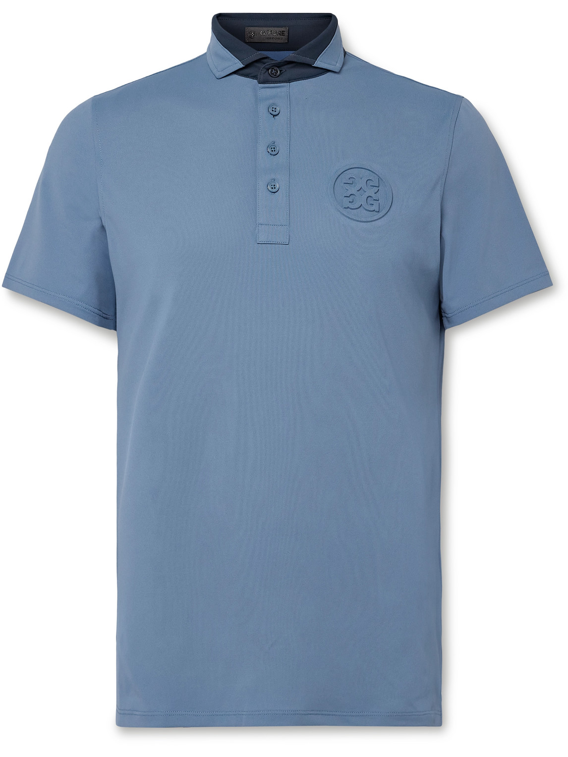 G/FORE Slim-Fit Logo-Embossed Tech-Piqué Golf Polo Shirt