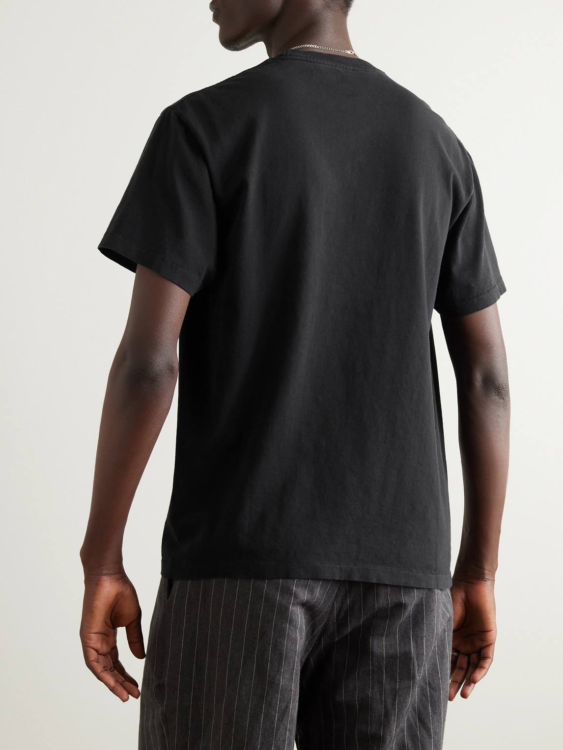 Shop Gallery Dept. Logo-print Cotton-jersey T-shirt In Black