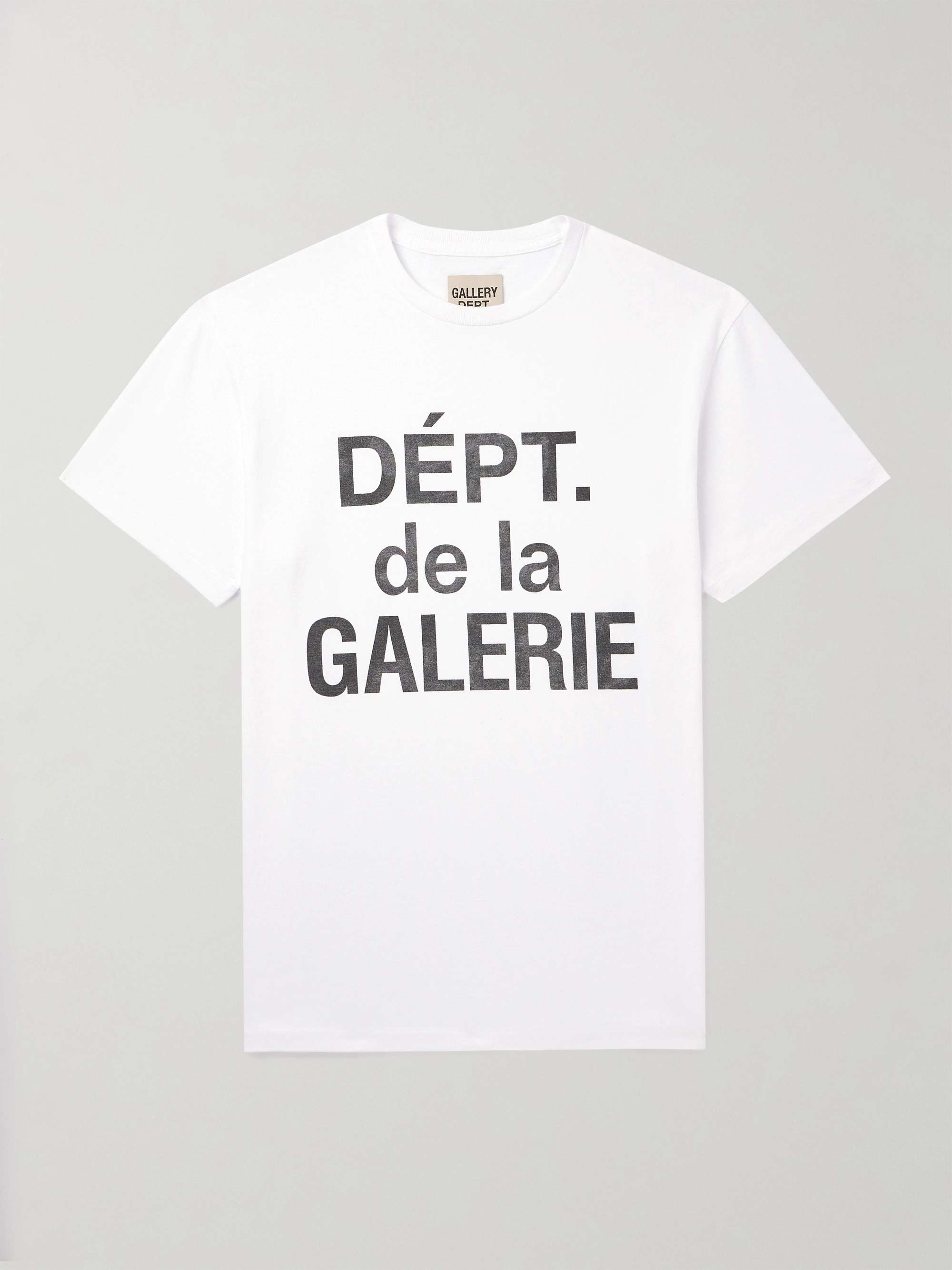 GALLERY DEPT. Logo-Print Cotton-Jersey T-Shirt for Men | MR PORTER