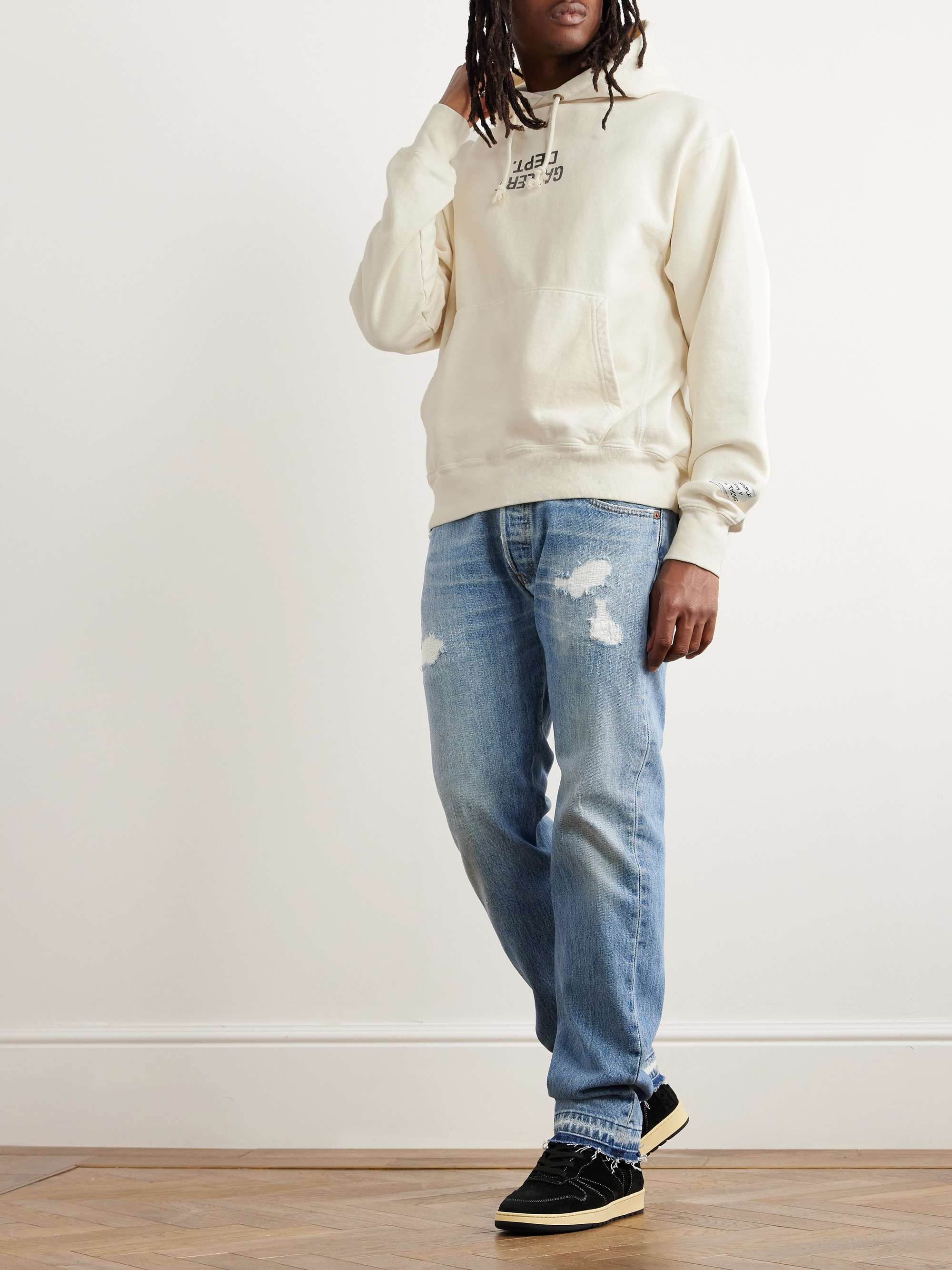 GALLERY DEPT. Logo-Print Cotton-Jersey Hoodie for Men | MR PORTER