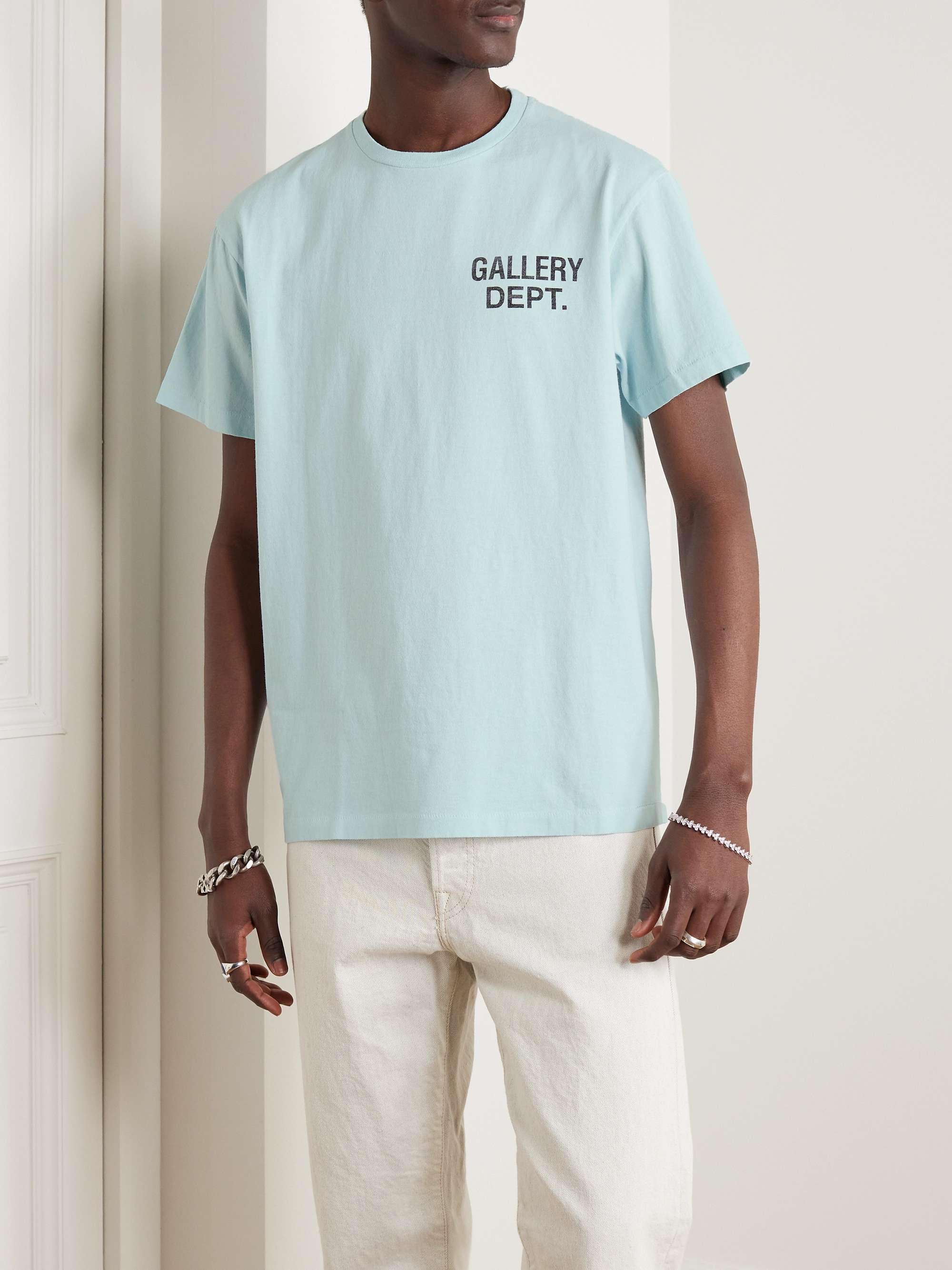 GALLERY DEPT. Logo-Print Cotton-Jersey T-Shirt for Men | MR PORTER