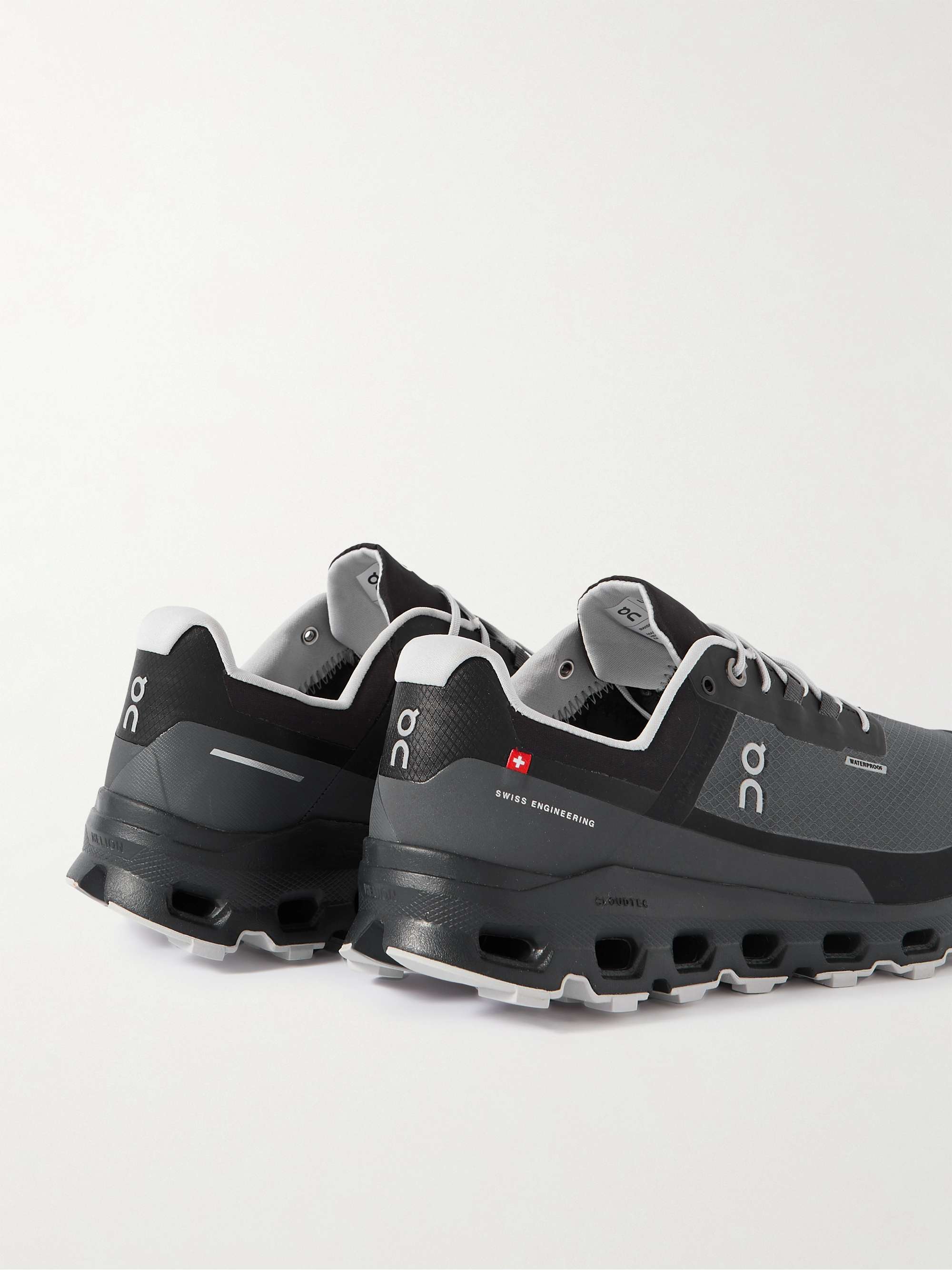 ON Cloudvista Waterproof Rubber-Trimmed Mesh Sneakers