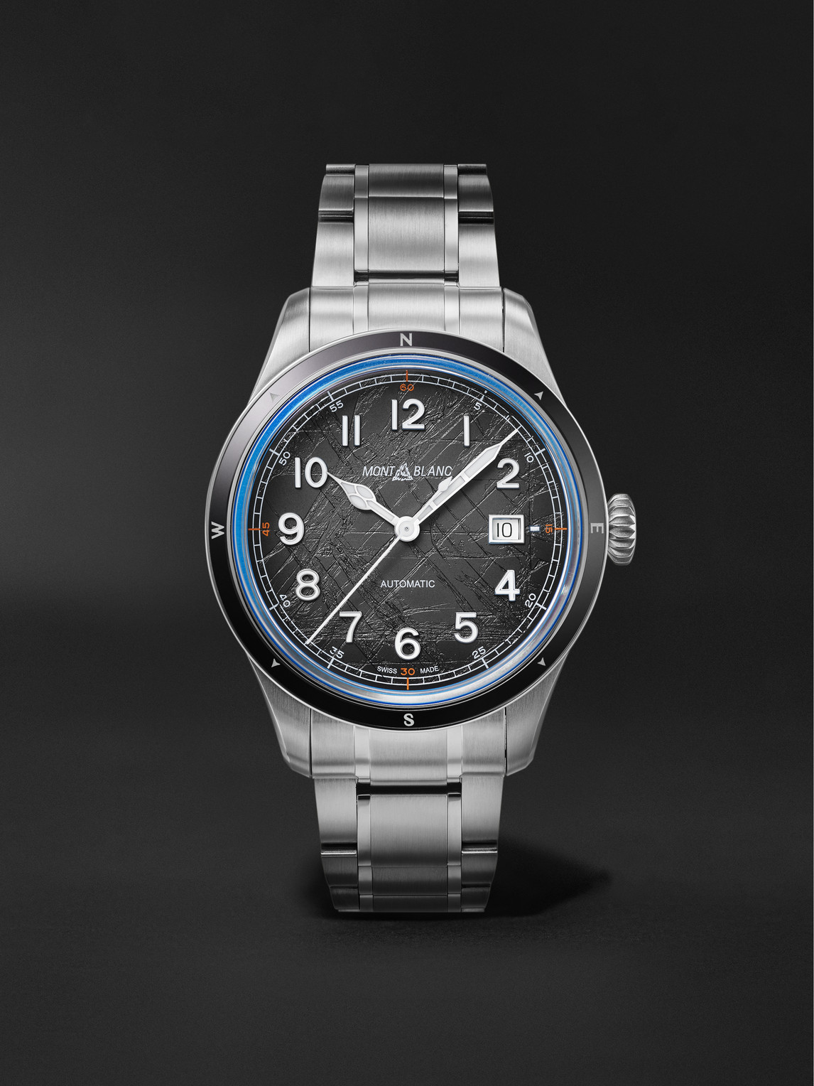 1858 0 Oxygen The 8000 Automatic Stainless Steel Watch, Ref. MB130984